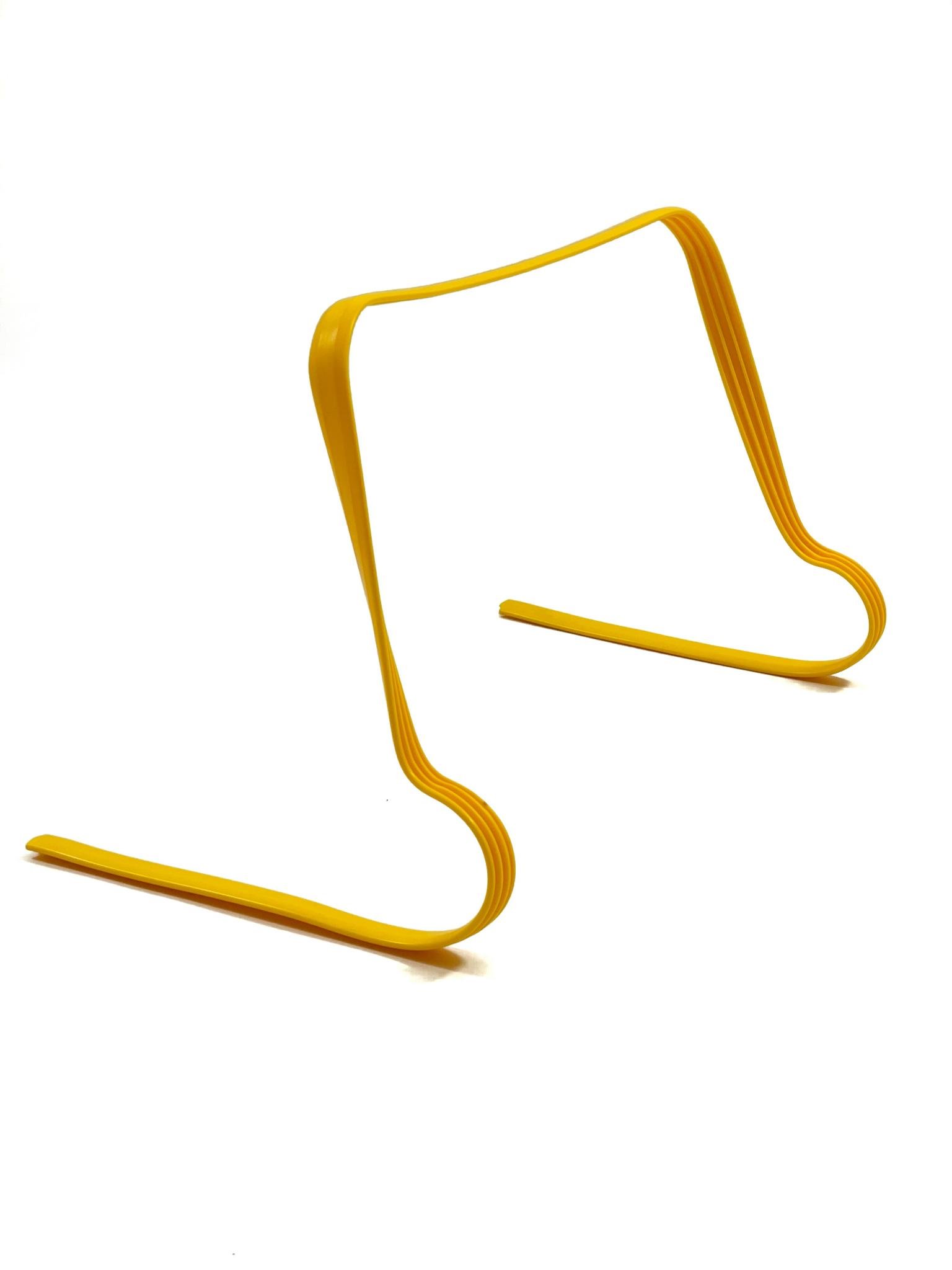 Барьер скоростной Europaw гибкий 30 см желтый [30 см] фото товару