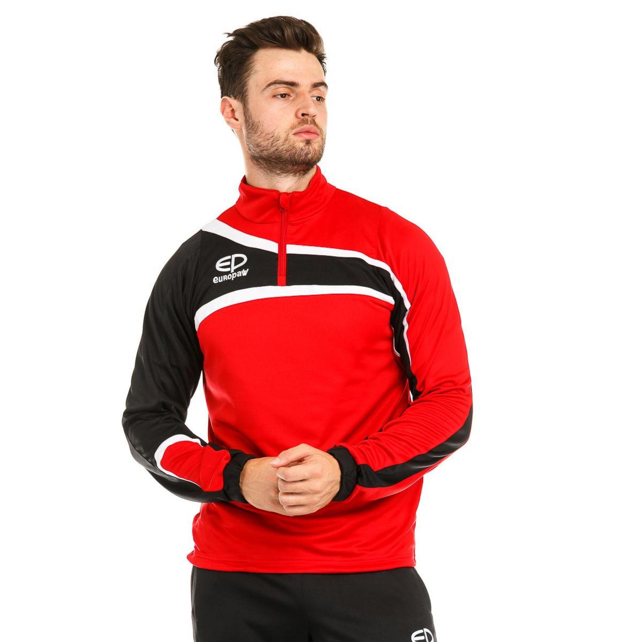 Костюм тренировочный Europaw TeamLine красно-черный [XL] фото товару