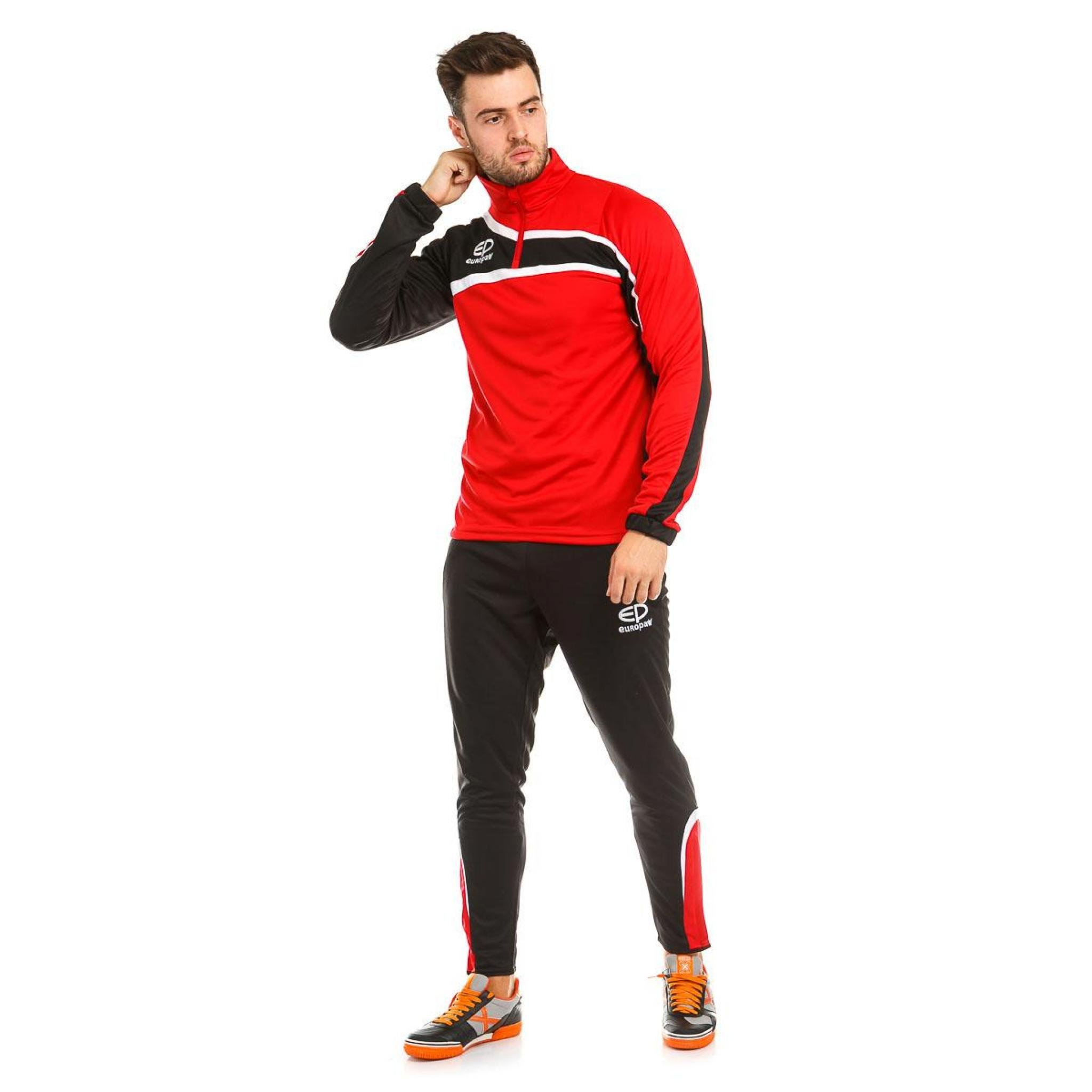 Костюм тренировочный Europaw TeamLine красно-черный [2XL] фото товара