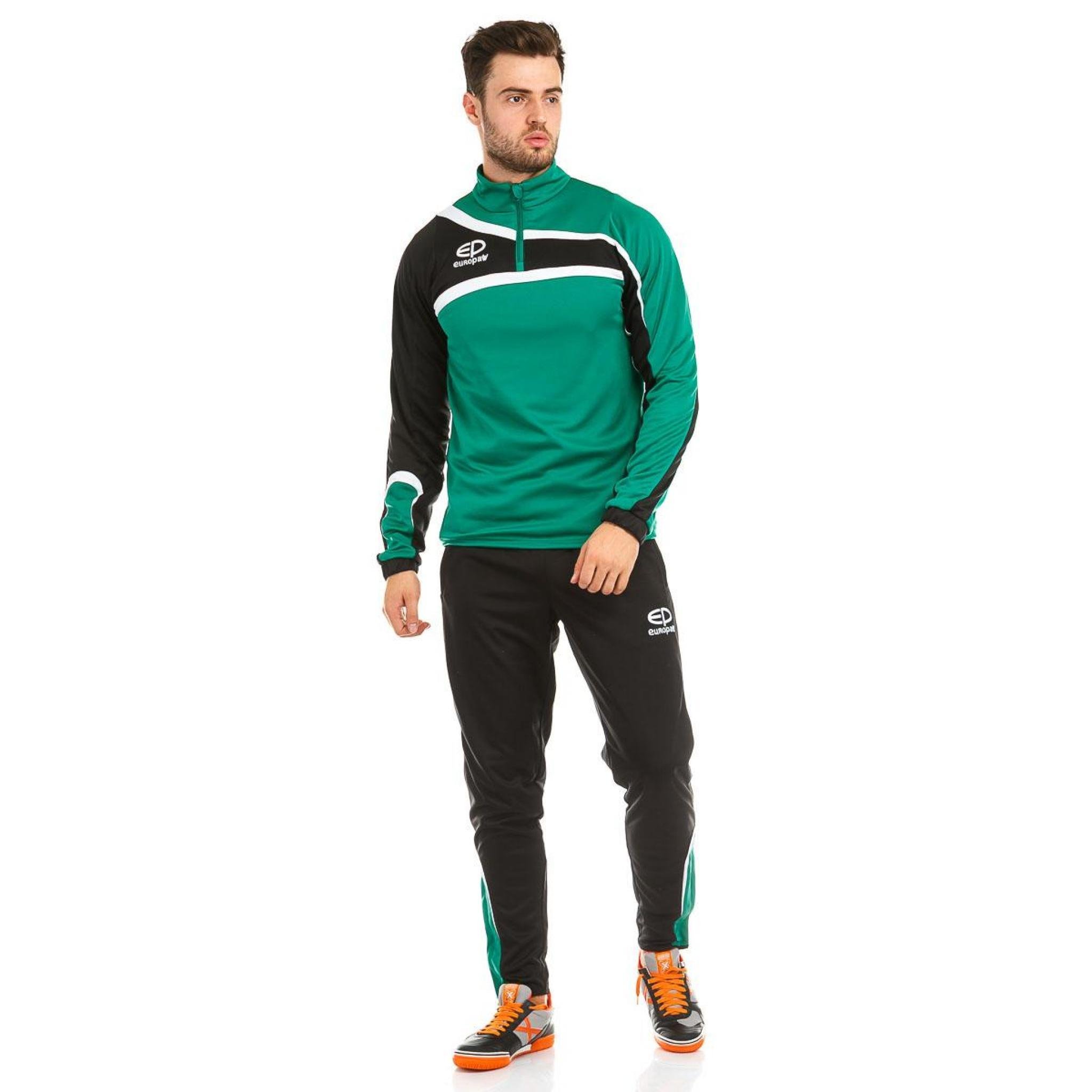 Костюм тренировочный Europaw TeamLine зелено-черный [2XL] фото товару