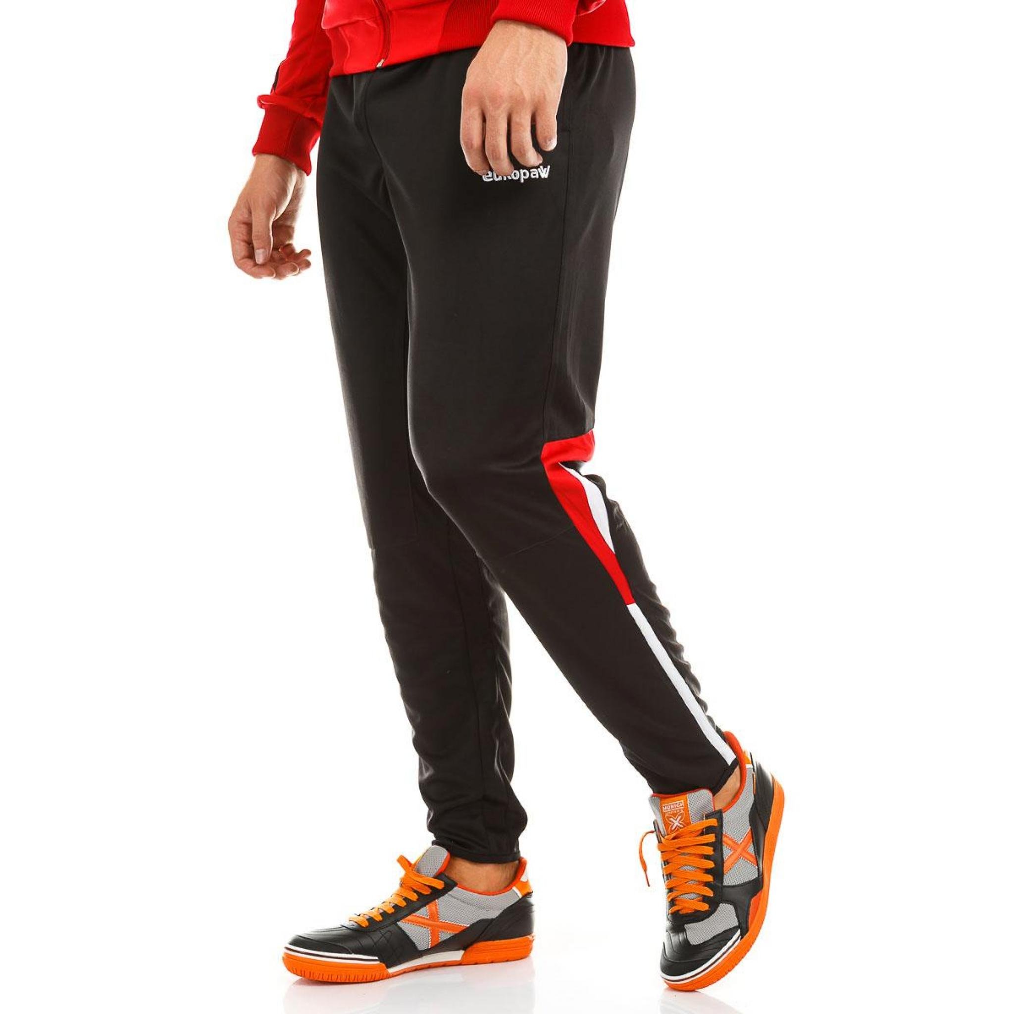 Костюм тренировочный Europaw SEL красно-черный [2XL] фото товару