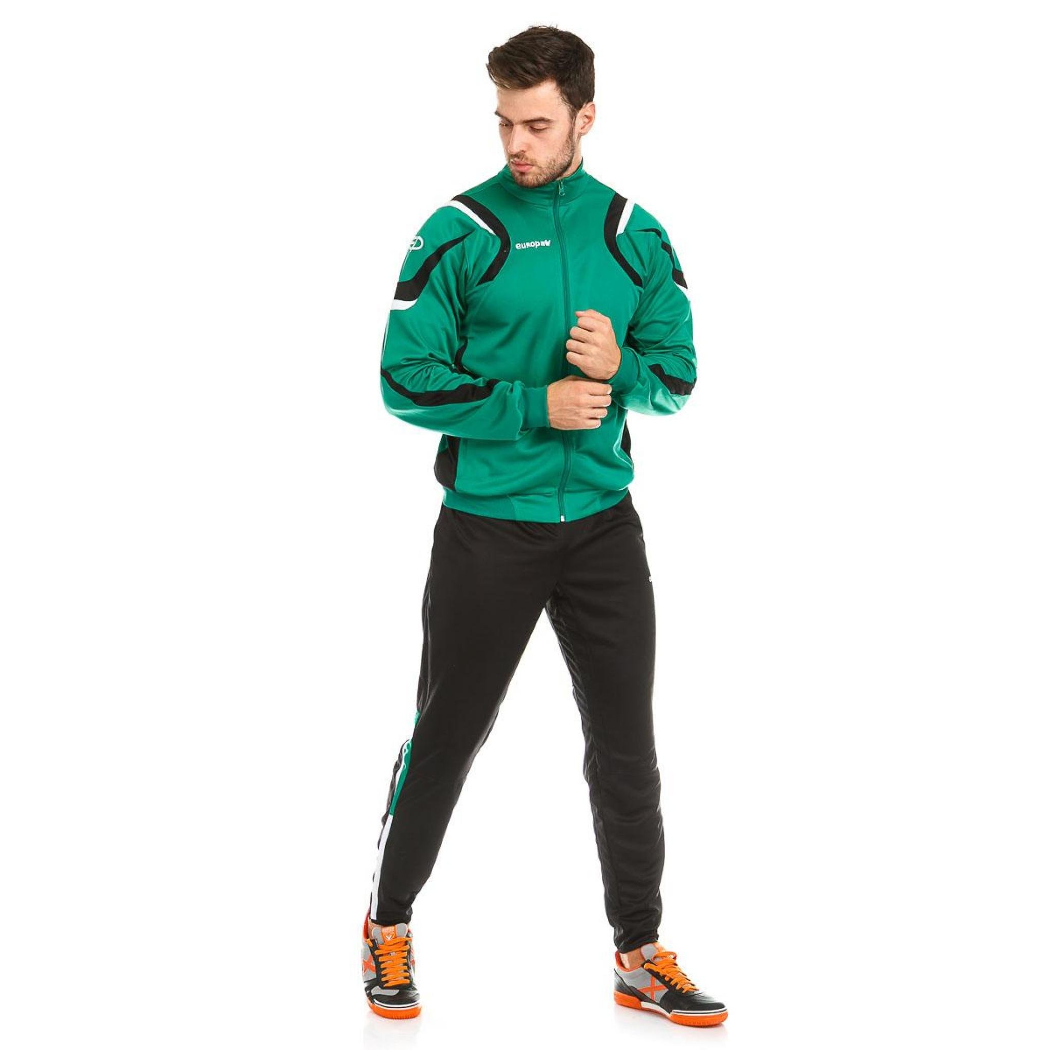 Костюм тренировочный Europaw SEL зелено-черный [XL] фото товара