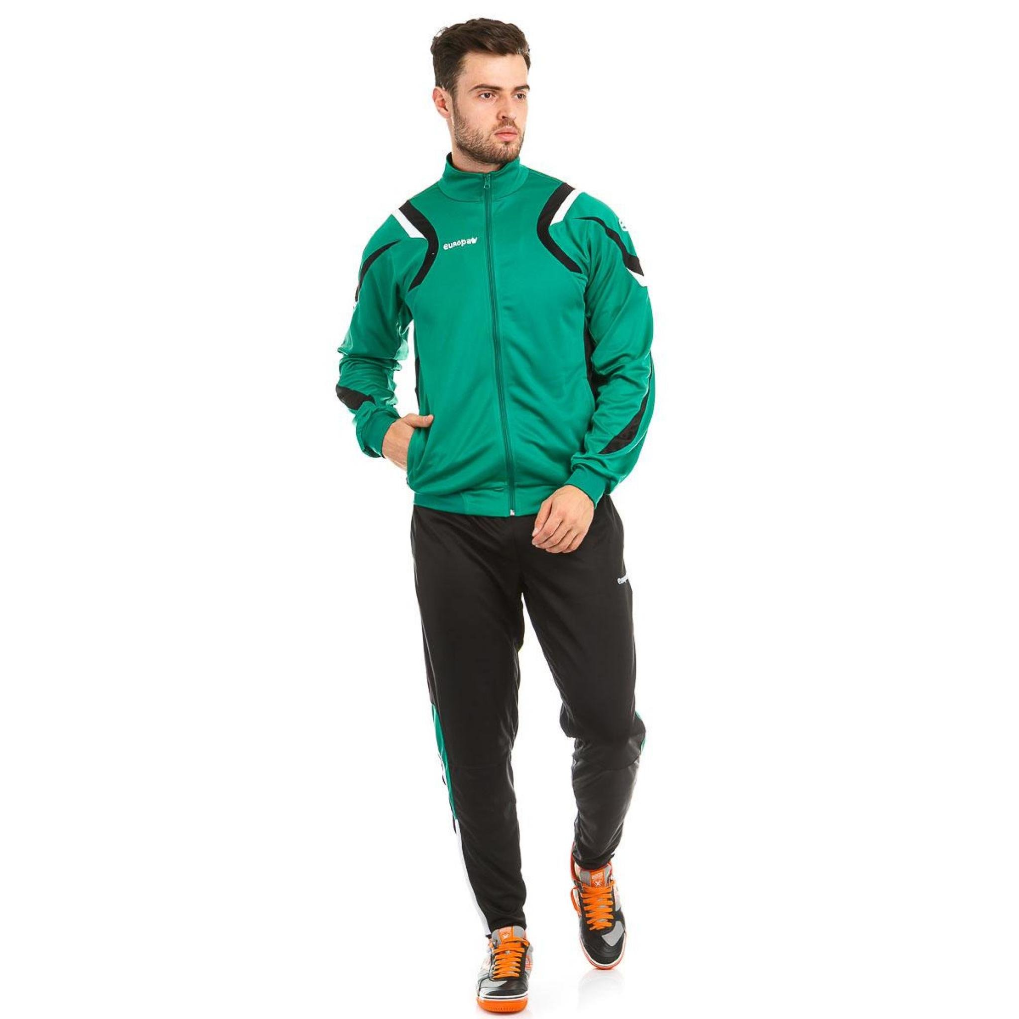 Костюм тренировочный Europaw SEL зелено-черный [L] фото товару