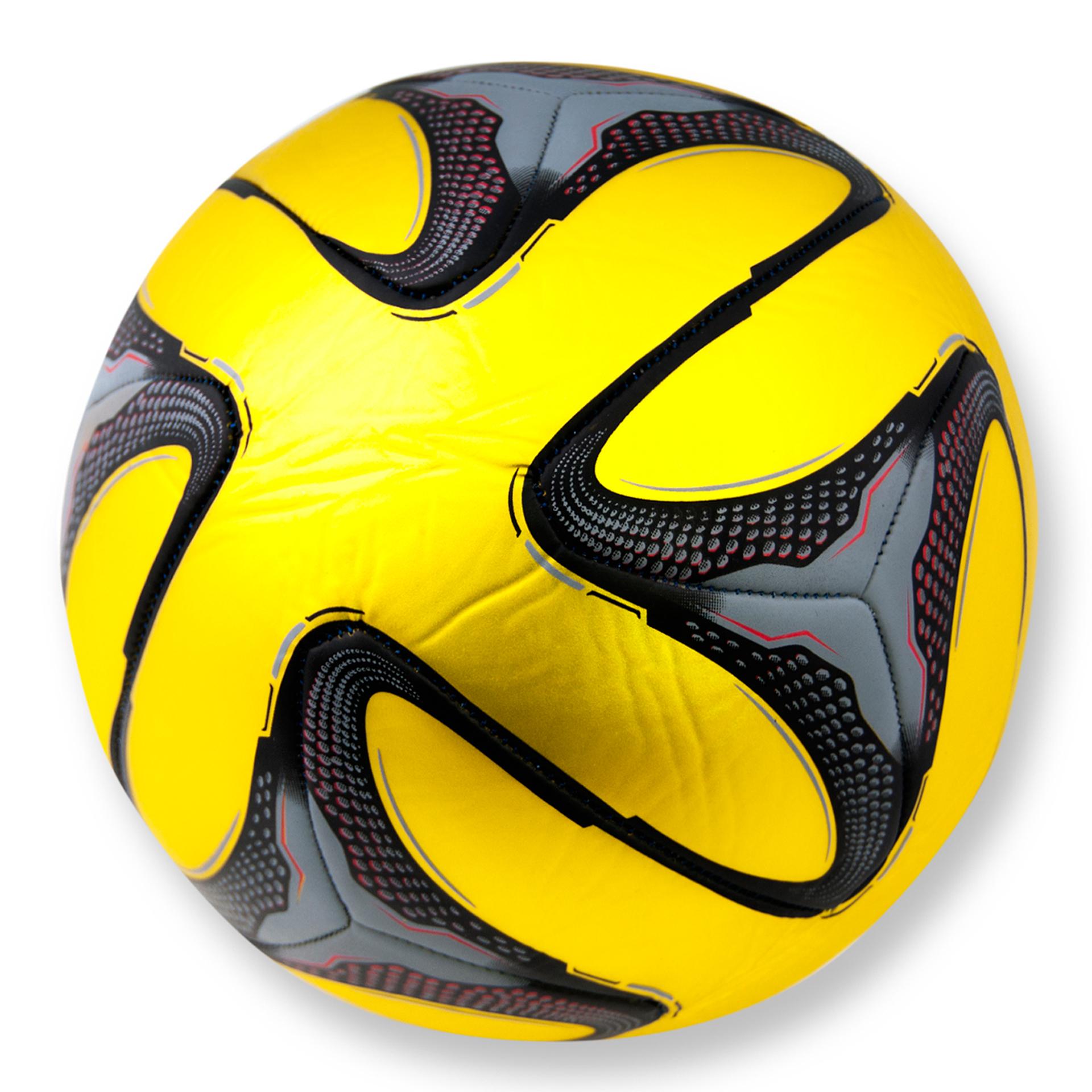 Мяч футбольный Brazuca прошитый золотой [№5] фото товара