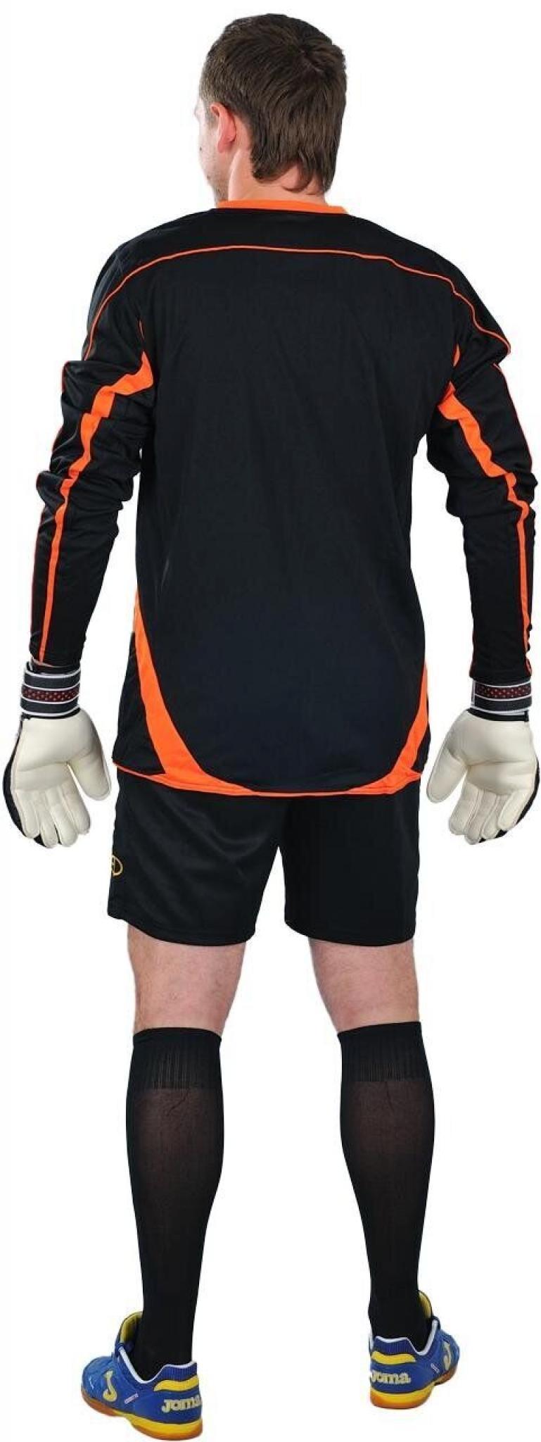 Вратарская форма Europaw черно-оранжевая с шортами р.56 [4XL] фото товара