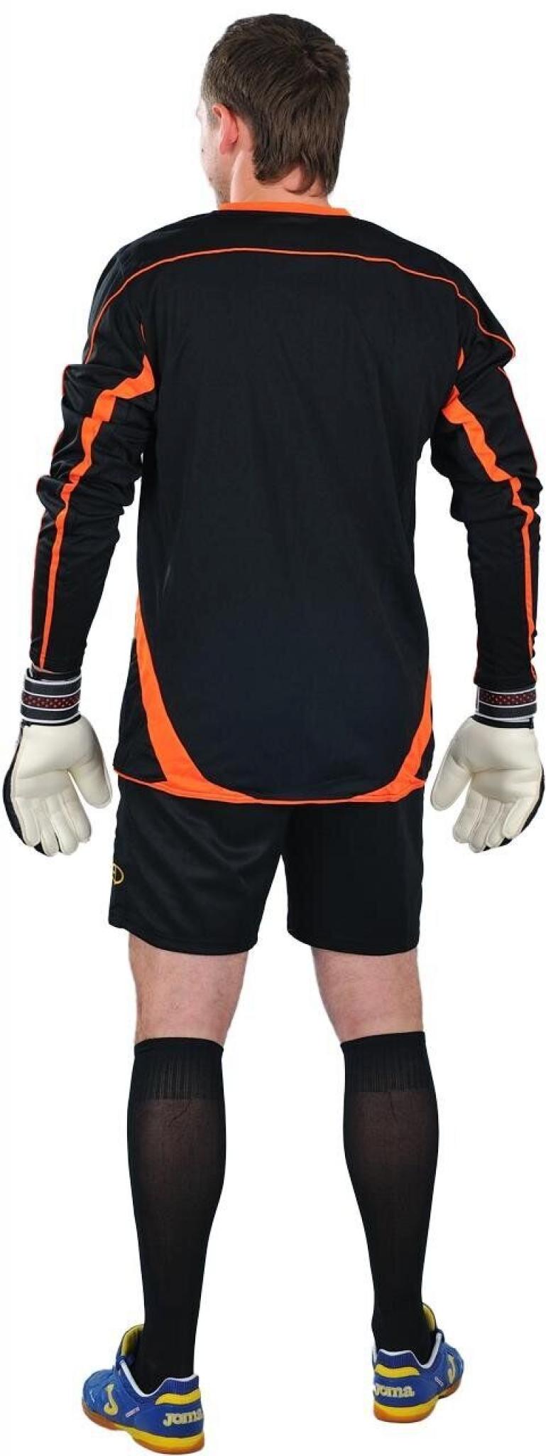 Вратарская форма Europaw черно-оранжевая с шортами р.54[3XL] фото товару