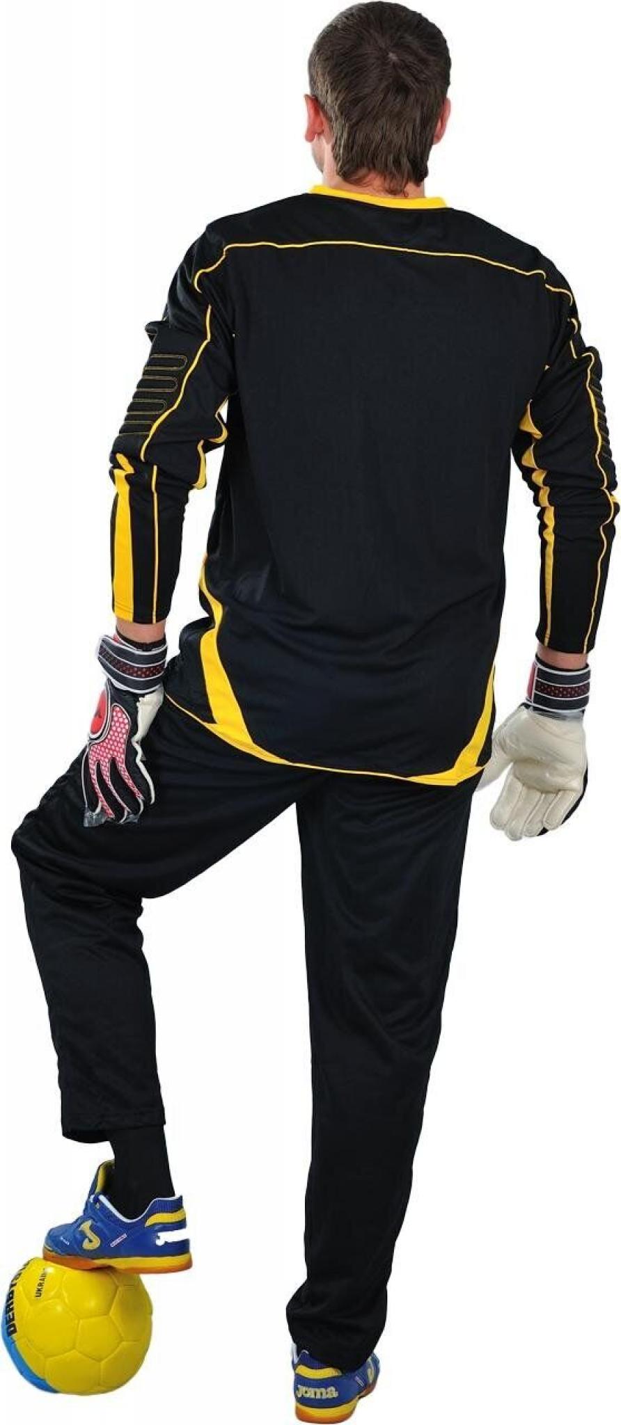 Вратарская форма Europaw черно-желтая р.56 [4XL] фото товару