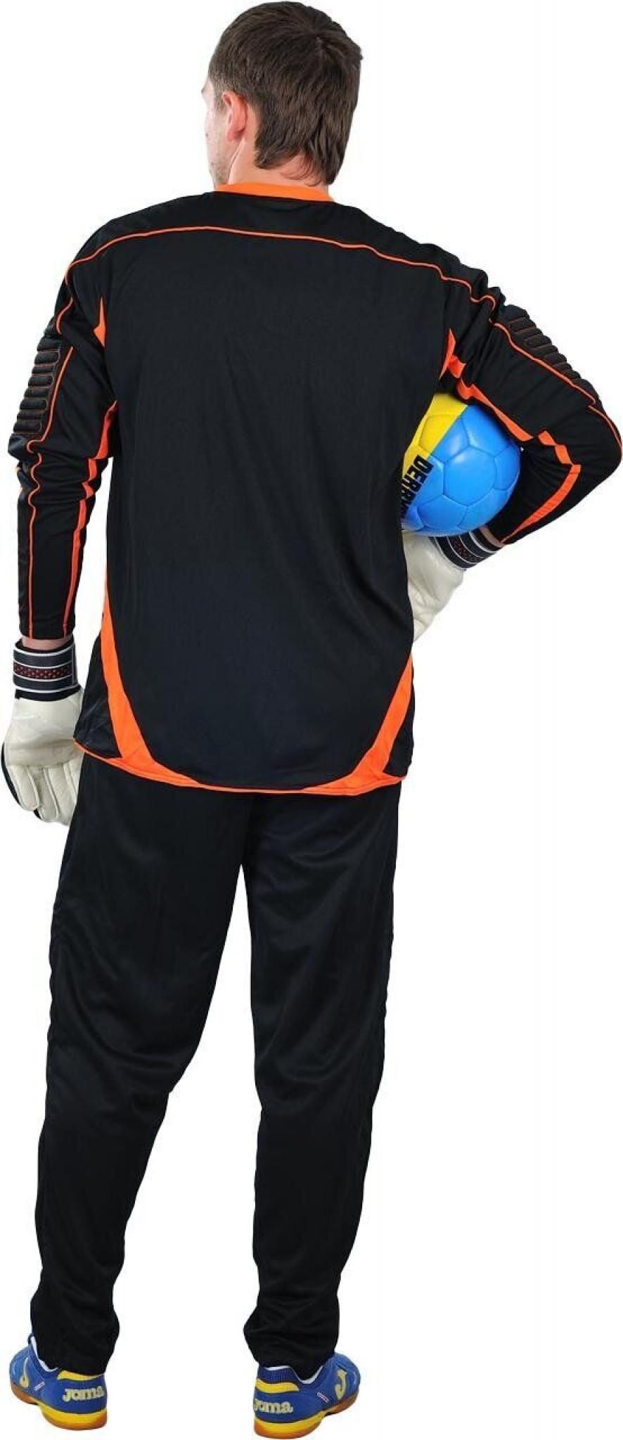 Вратарская форма Europaw черно-оранжевая р.56 [4XL] фото товару