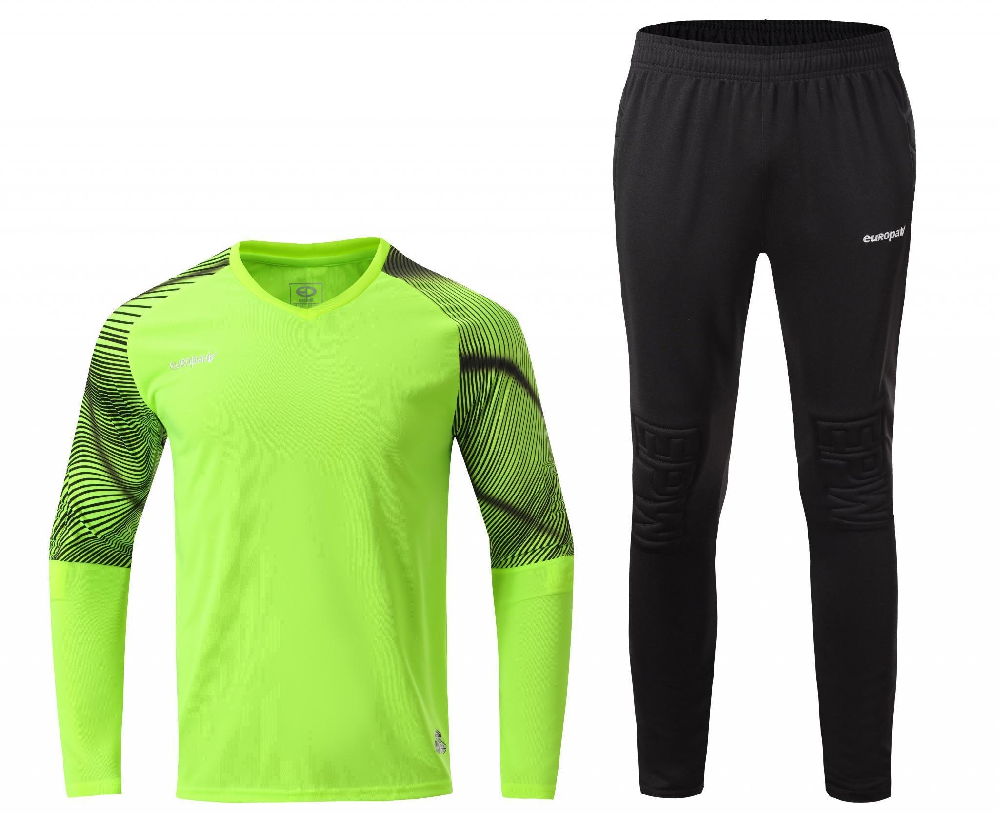 Комплект Вратарской формы Europaw 20 детский (kid) салатовый [2XS] фото товара