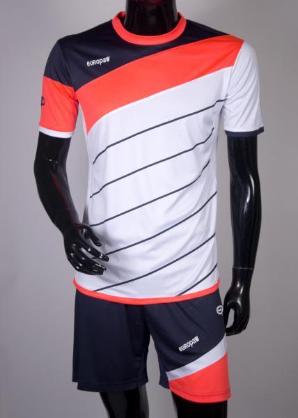 Футбольная форма Europaw 008 бело-коралловый [XS] фото товара