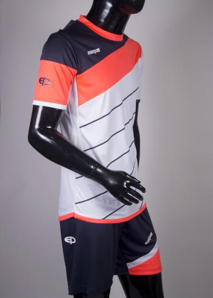 Футбольная форма Europaw 008 бело-коралловый [XS] фото товара