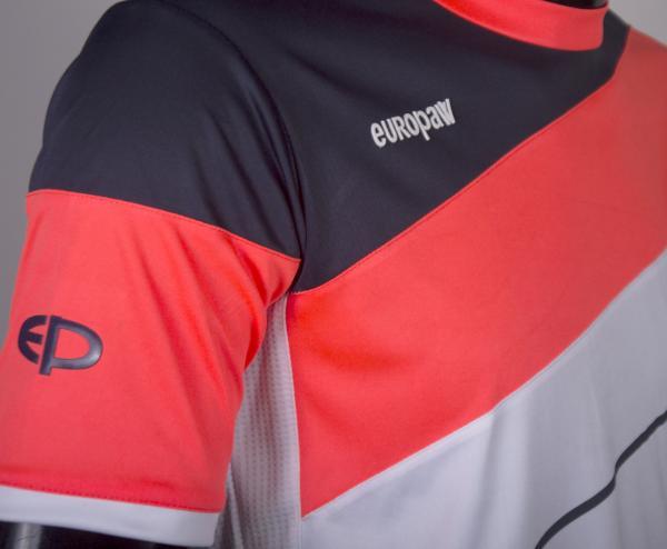 Футбольная форма Europaw 008 бело-коралловый [XS] фото товара