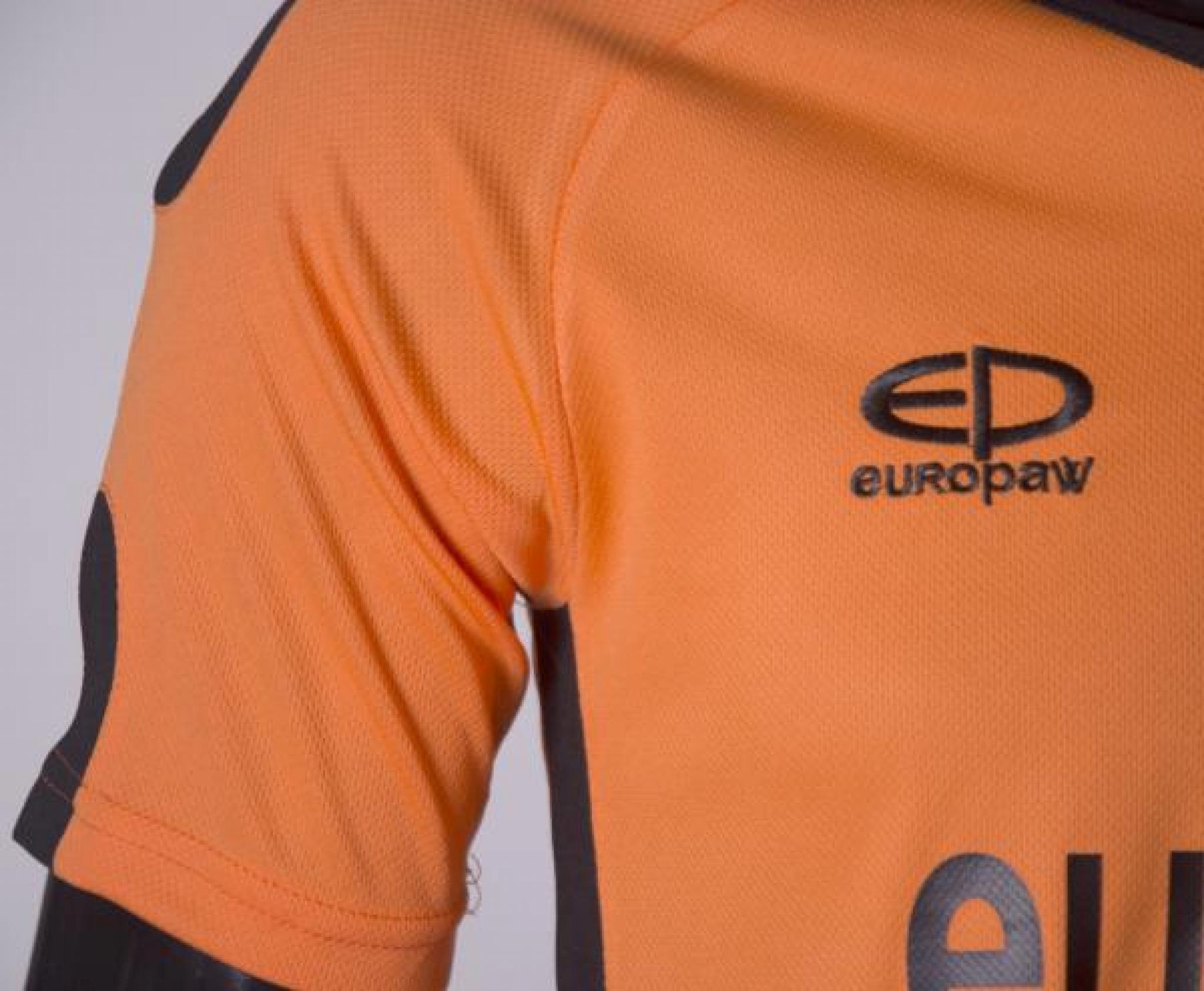 Футбольная форма Europaw 009 оранжево-черная [XS] фото товару