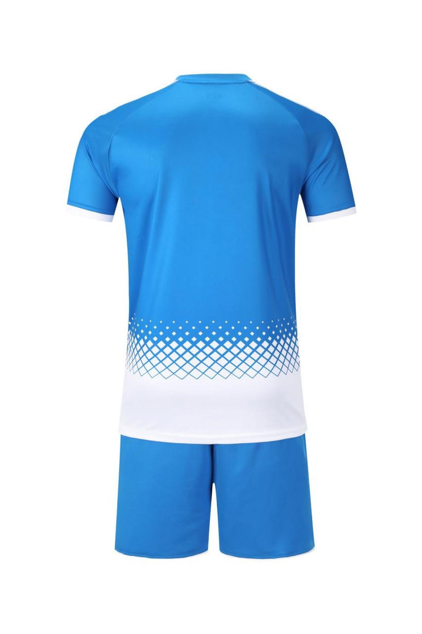 Футбольная форма Europaw 020 голубо-белая [XL] фото товару