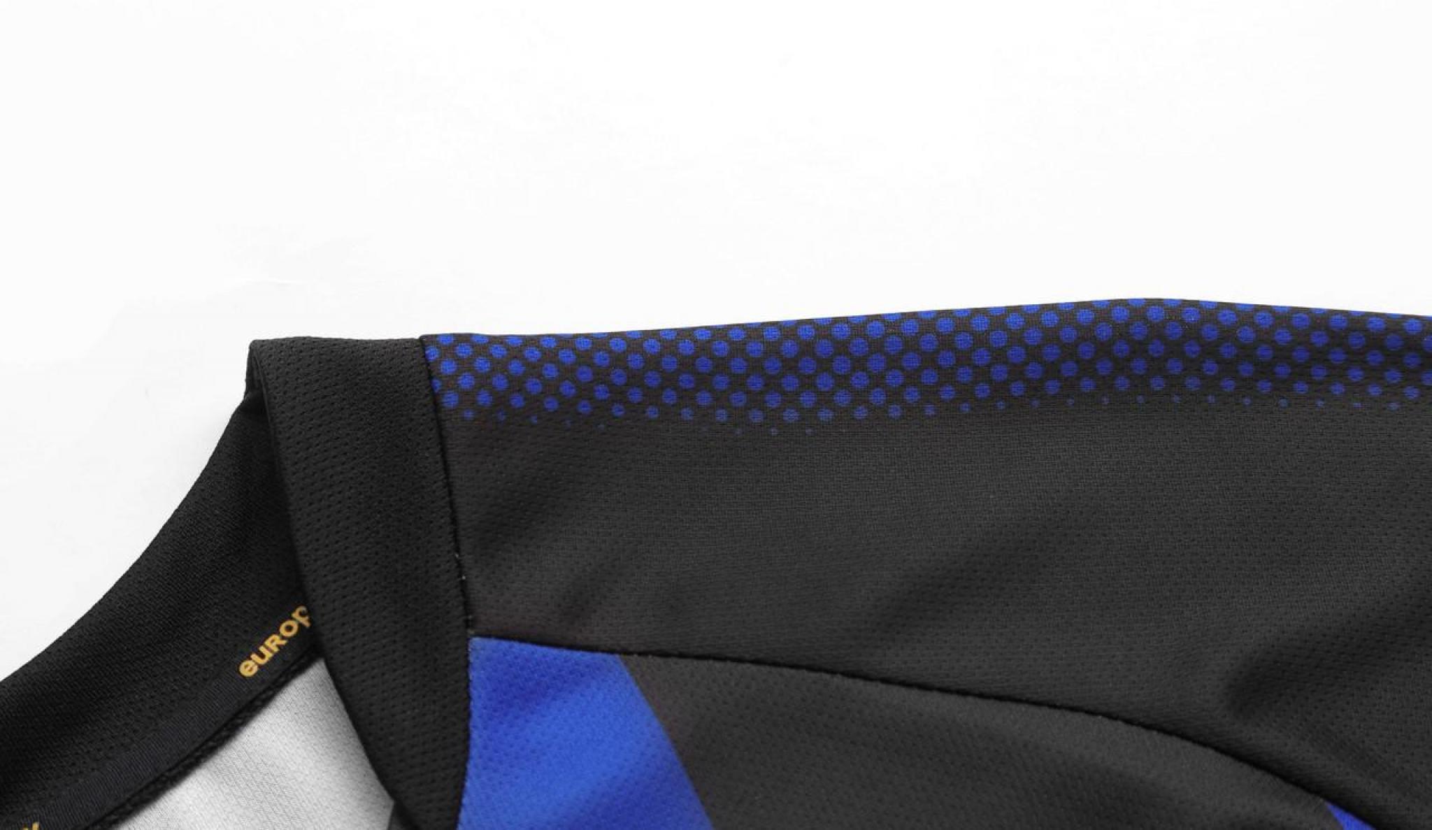 Футбольная форма Europaw 020 черно-синяя [M] фото товару