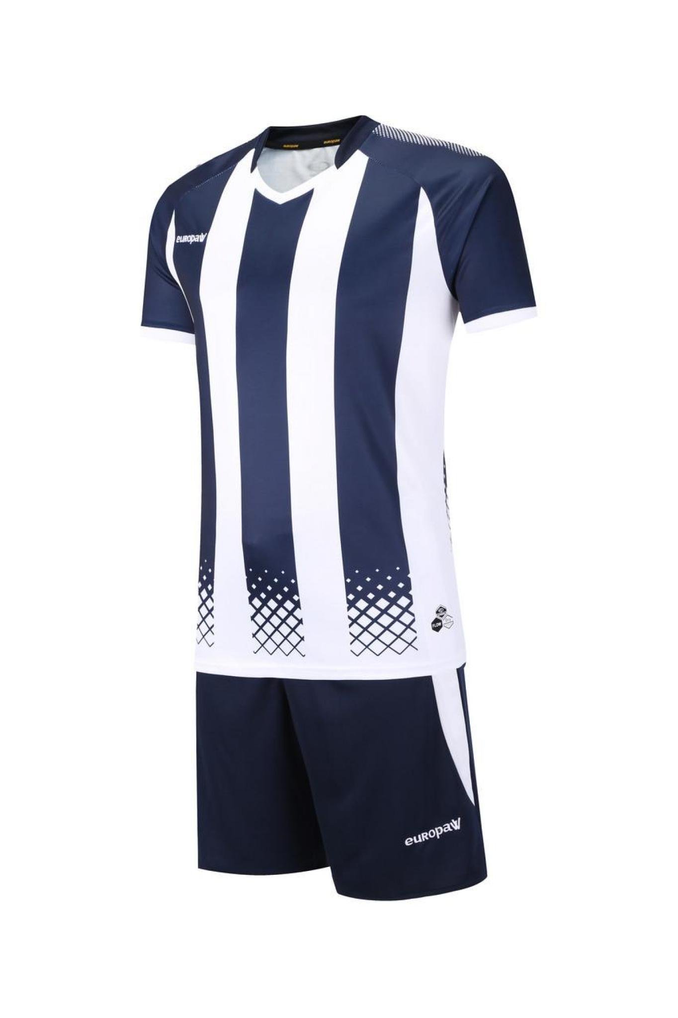 Футбольная форма Europaw 020 т.сине-белая [M] фото товару