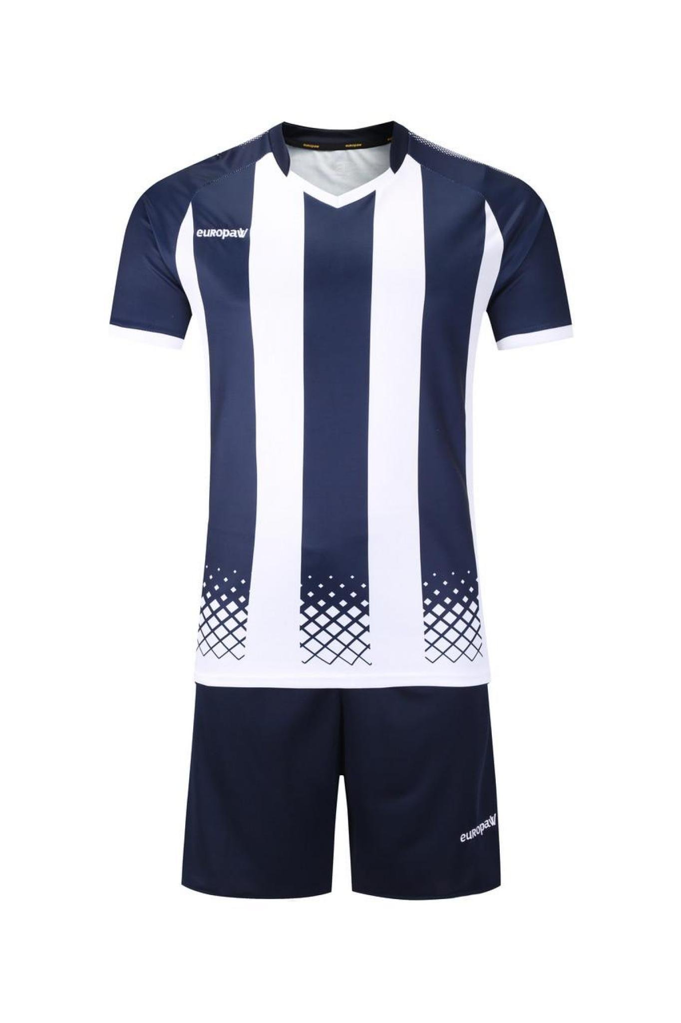 Футбольная форма Europaw 020 т.сине-белая [XL] фото товару