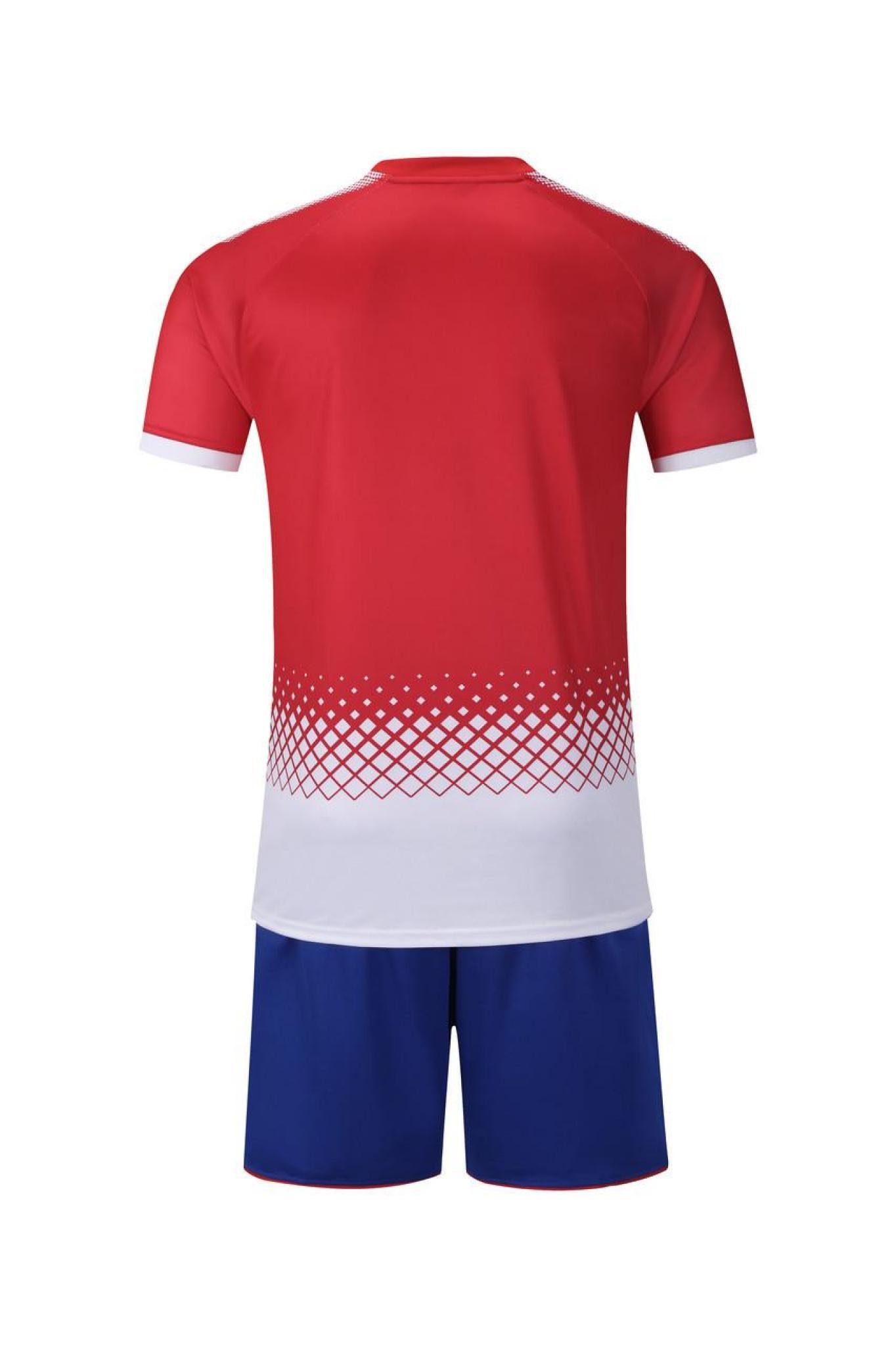 Футбольная форма Europaw 020 красно-белая [L] фото товару