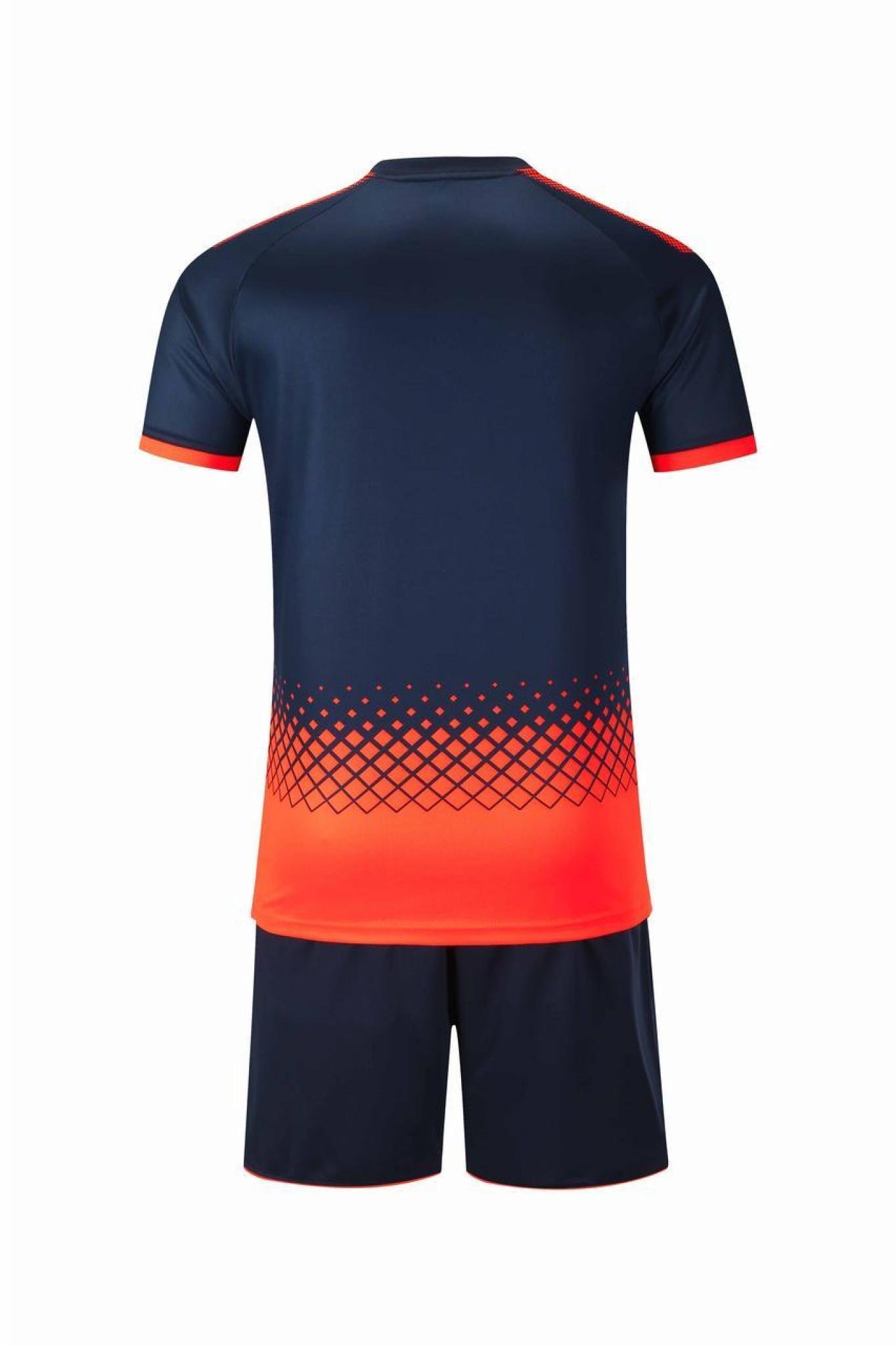 Футбольная форма Europaw 020 т.сине-оранжевая [M] фото товару