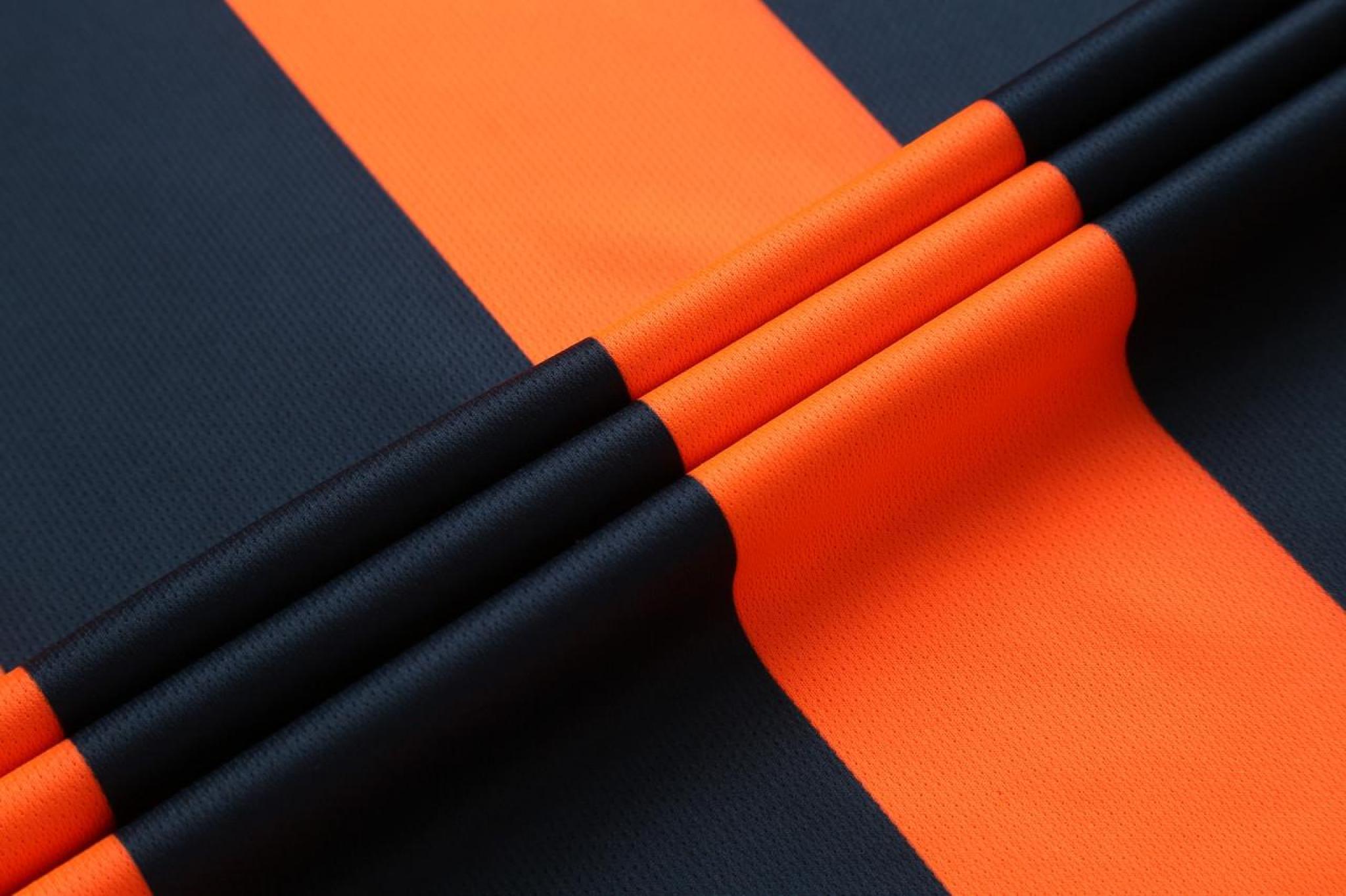 Футбольная форма Europaw 020 т.сине-оранжевая [XL] фото товара