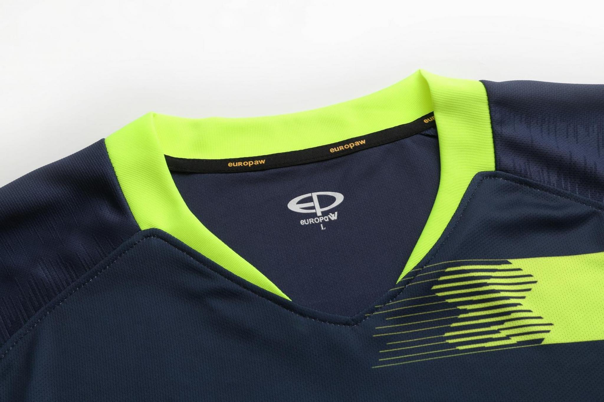 Футбольная форма Europaw 021 т.сине-салатовая [XL] фото товару