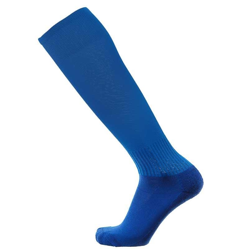 Гетры футбольные Europaw C-004  синие с трикотажным носком [41-45] фото товара