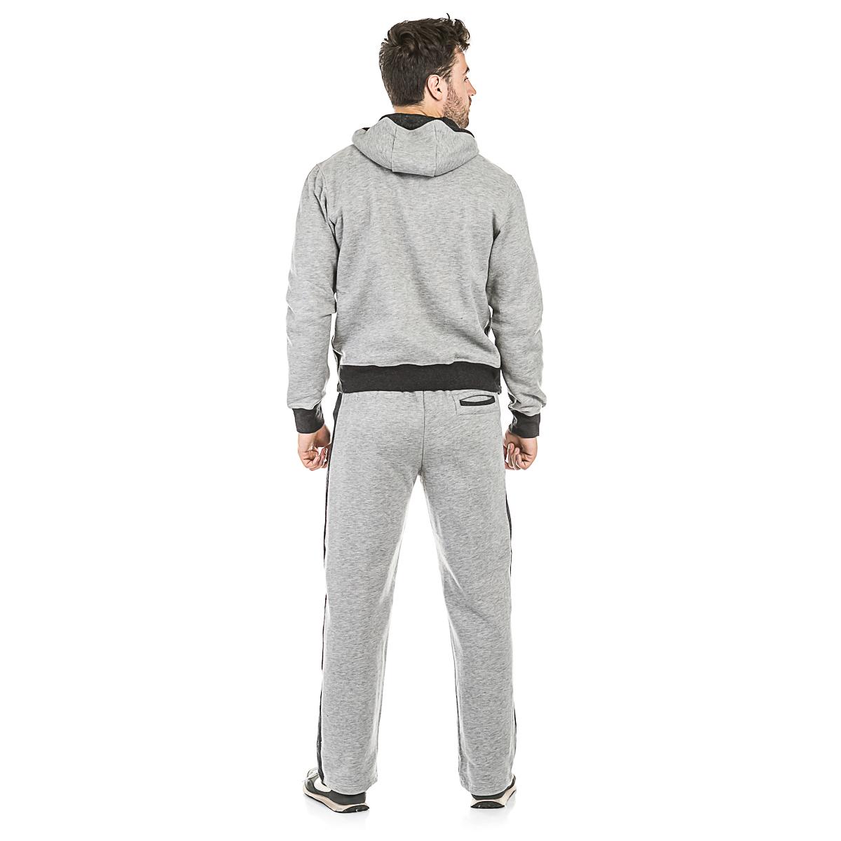 Костюм трикотажный Europaw 15 на змейке серый [2XL] фото товару