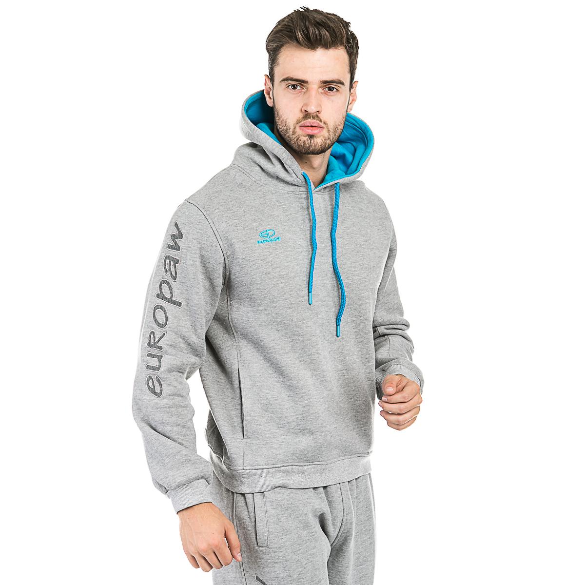 Кофта трикотажная Europaw 16 серая [2XL] фото товару