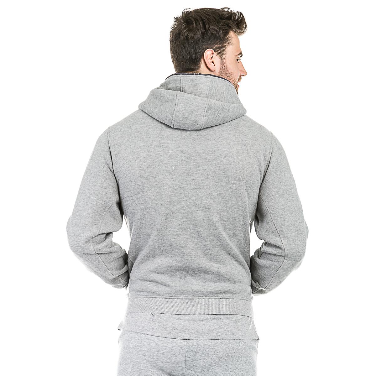 Кофта трикотажная Europaw 16 серая на змейке [M] фото товару