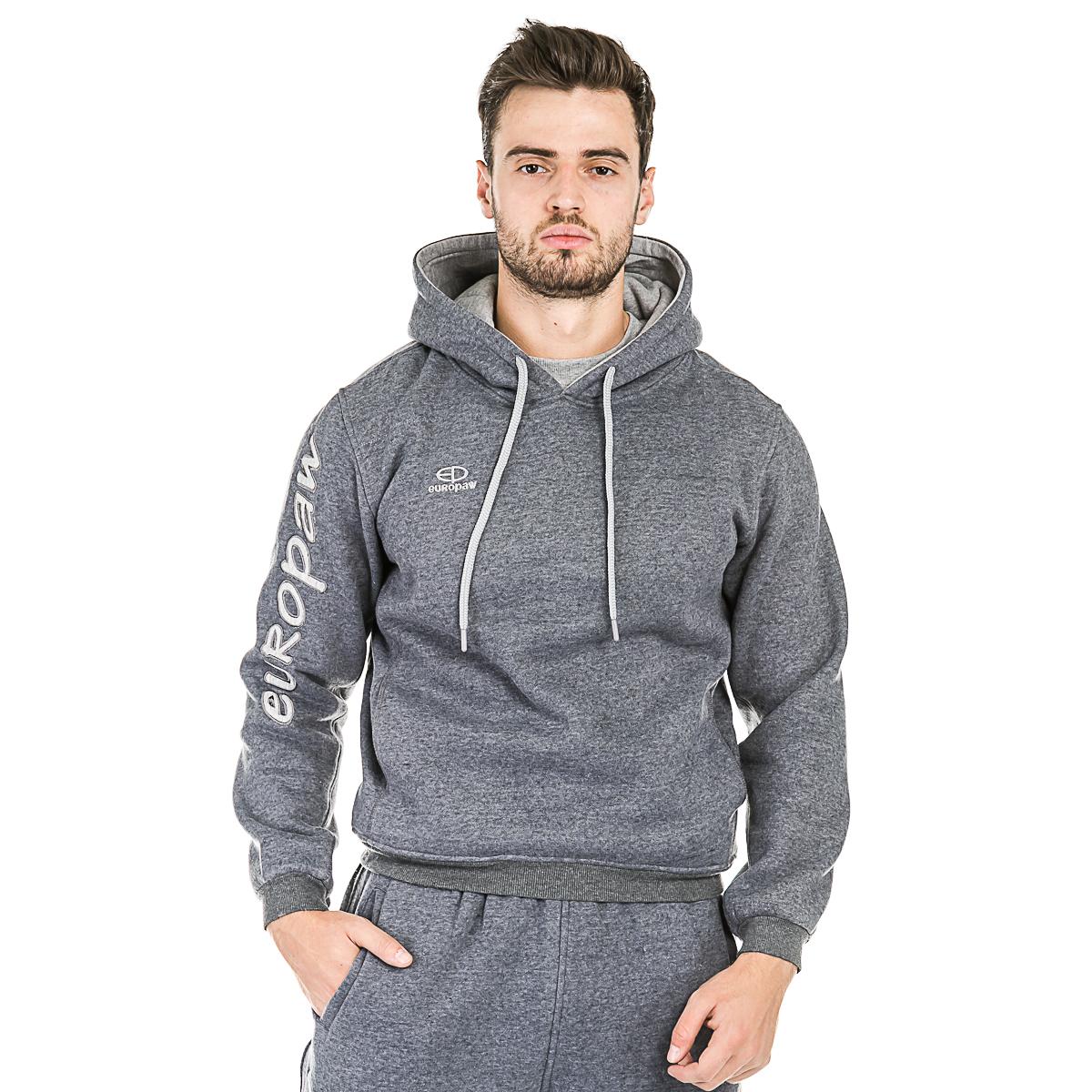 Кофта трикотажная Europaw 16 т.серая на змейке [S] фото товару