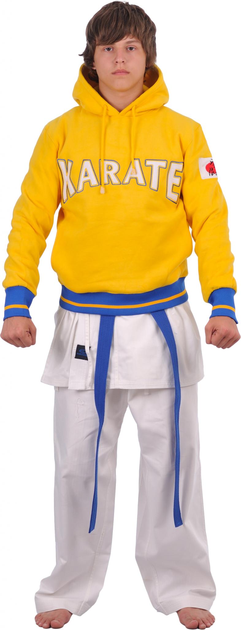 Кофта трикотажная Europaw Karate желтая [L] фото товару