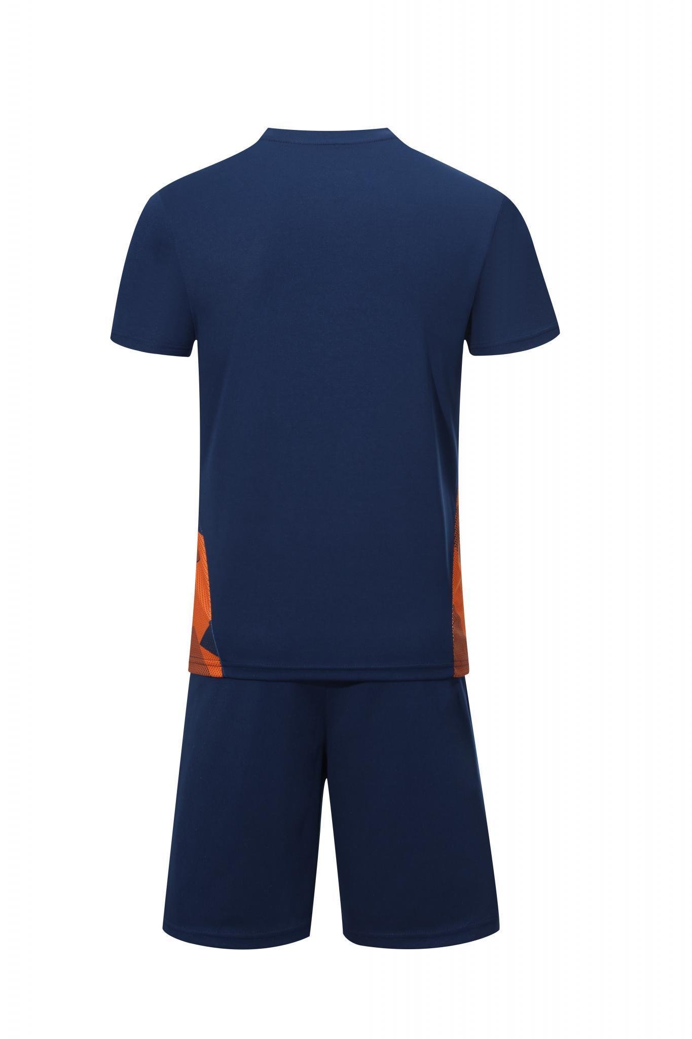 Футбольная форма Europaw 022 т.сине-оранжевая [L] фото товара