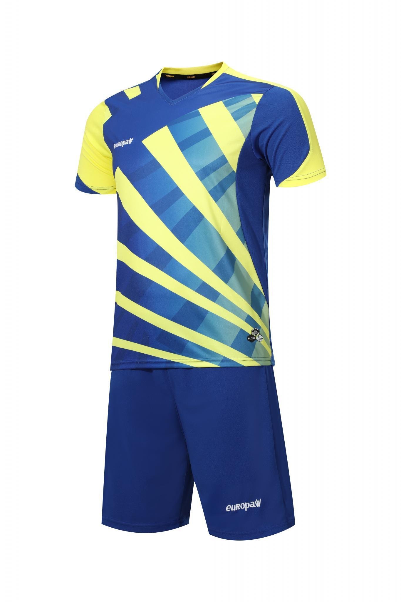 Футбольная форма Europaw 023 сине-желтая [L] фото товара