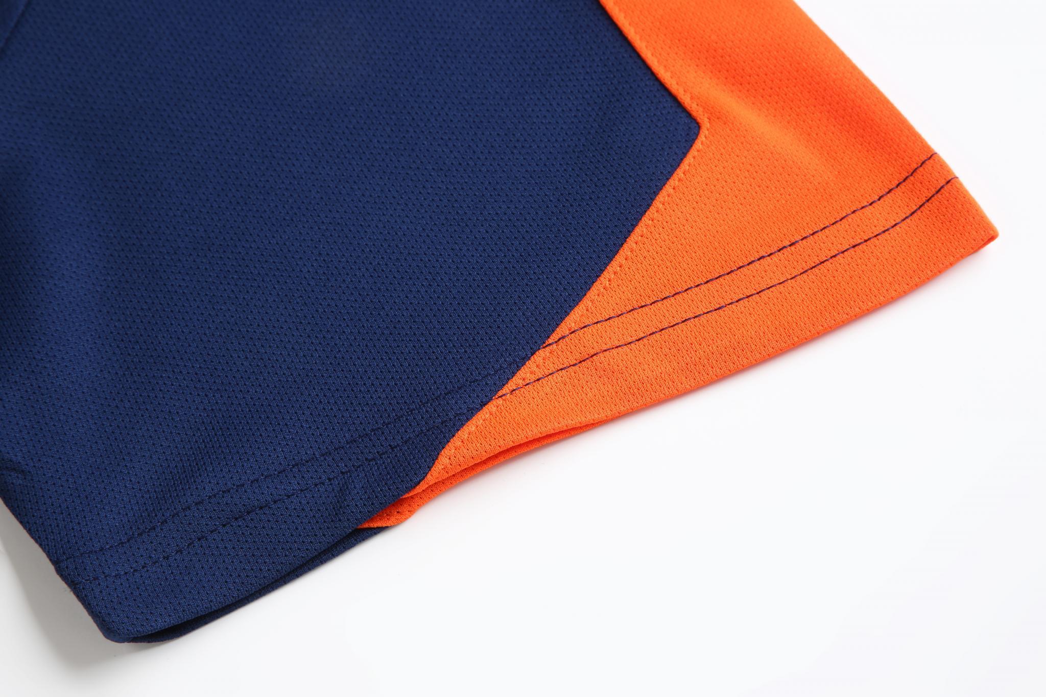 Футбольная форма Europaw 023 т.сине-оранжевый [XL] фото товара