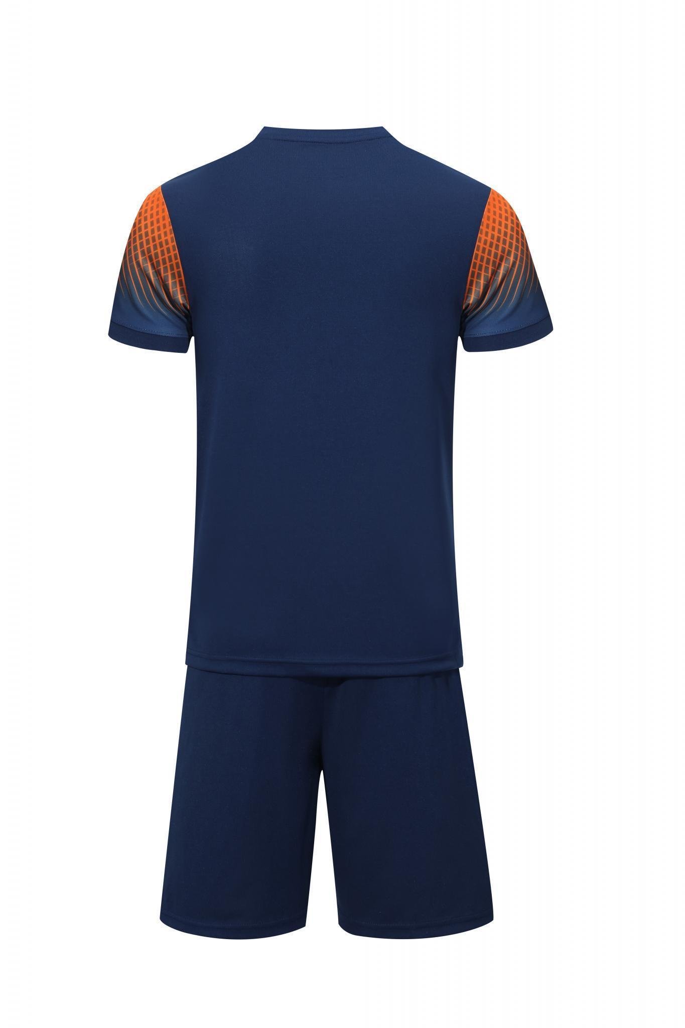 Футбольная форма Europaw 024 т.сине-оранжевая [M] фото товару