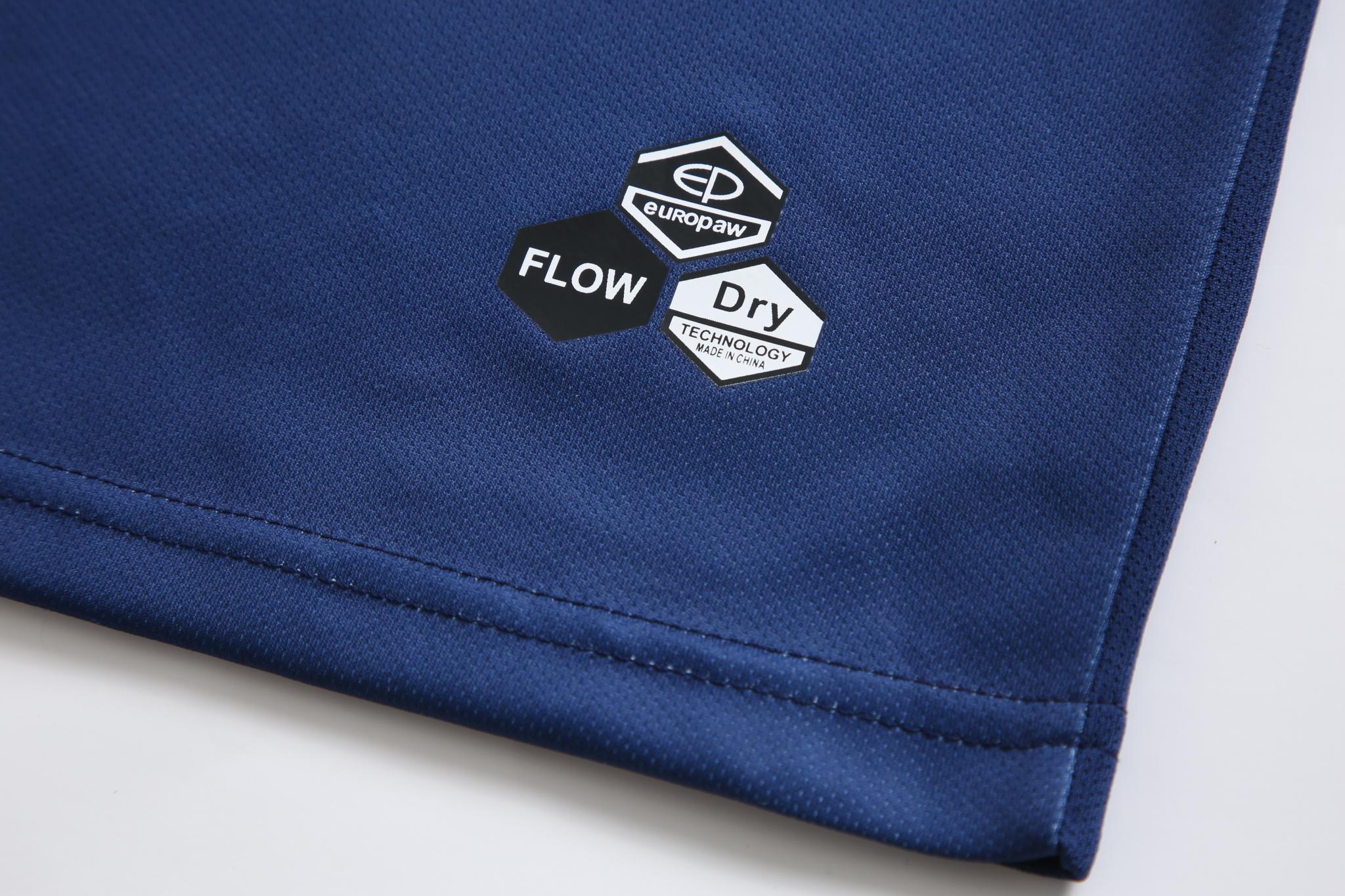 Футбольная форма Europaw 024 т.сине-бирюзовая [XL] фото товару