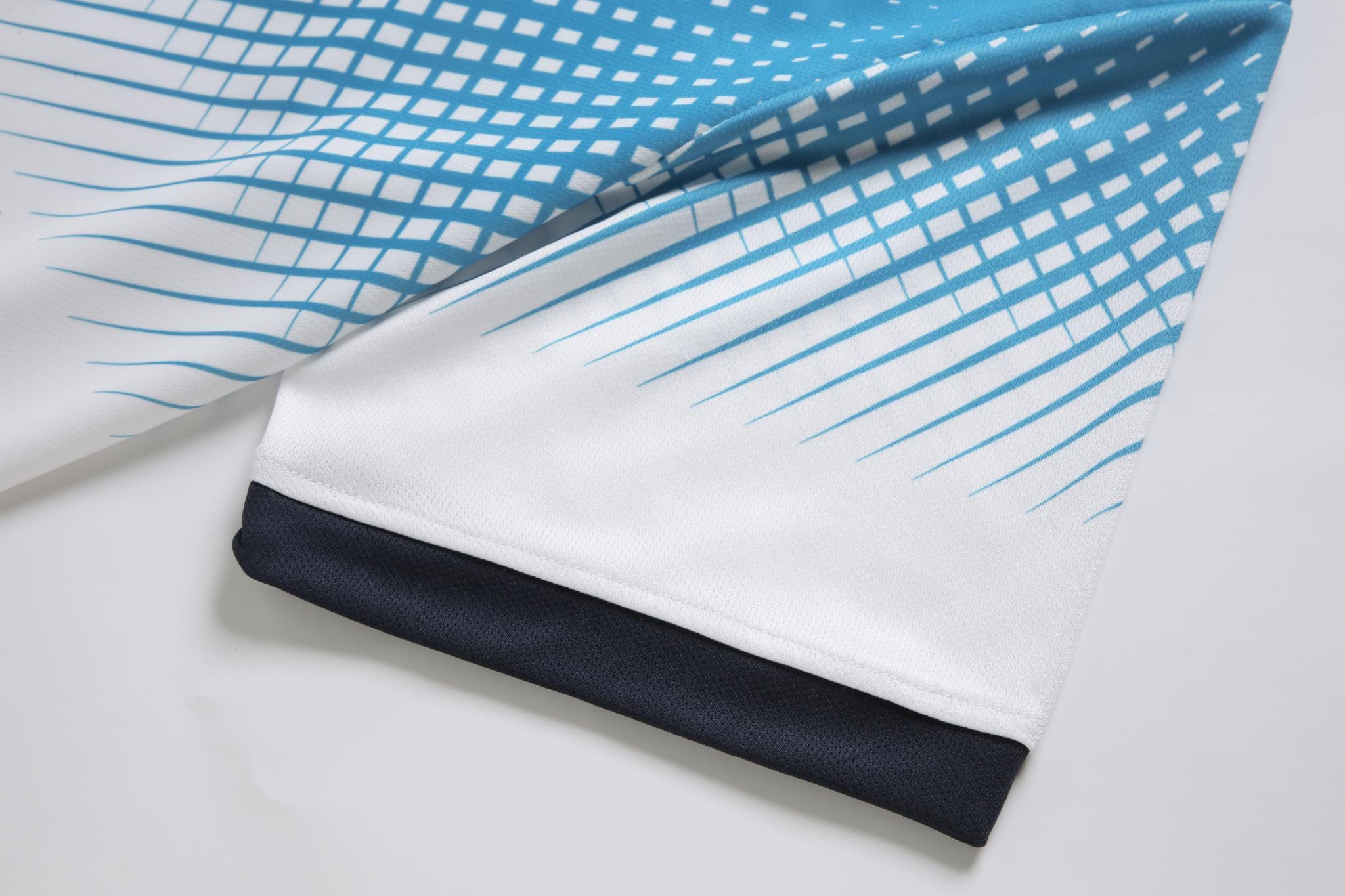 Футбольная форма Europaw 024 бело-голубая [M] фото товару