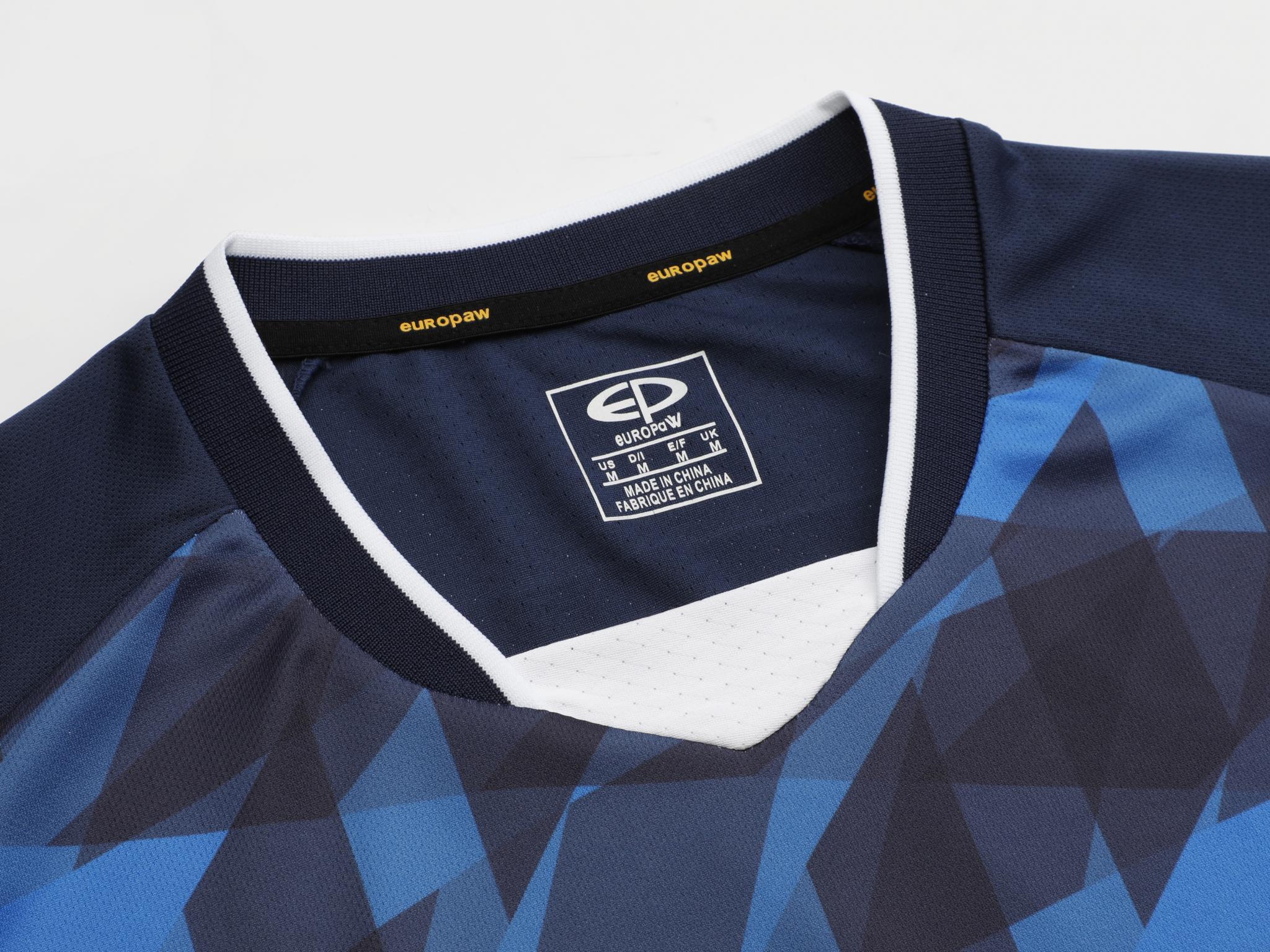 Футбольная форма Europaw 027 т.сине-синяя [XL] фото товару