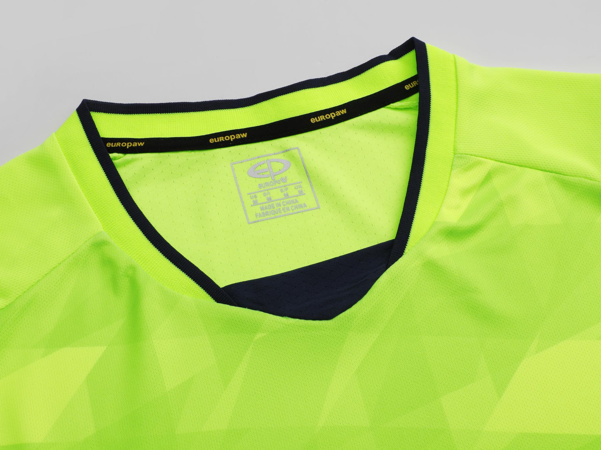 Футбольная форма Europaw 027 салатово-т.синяя [L] фото товару