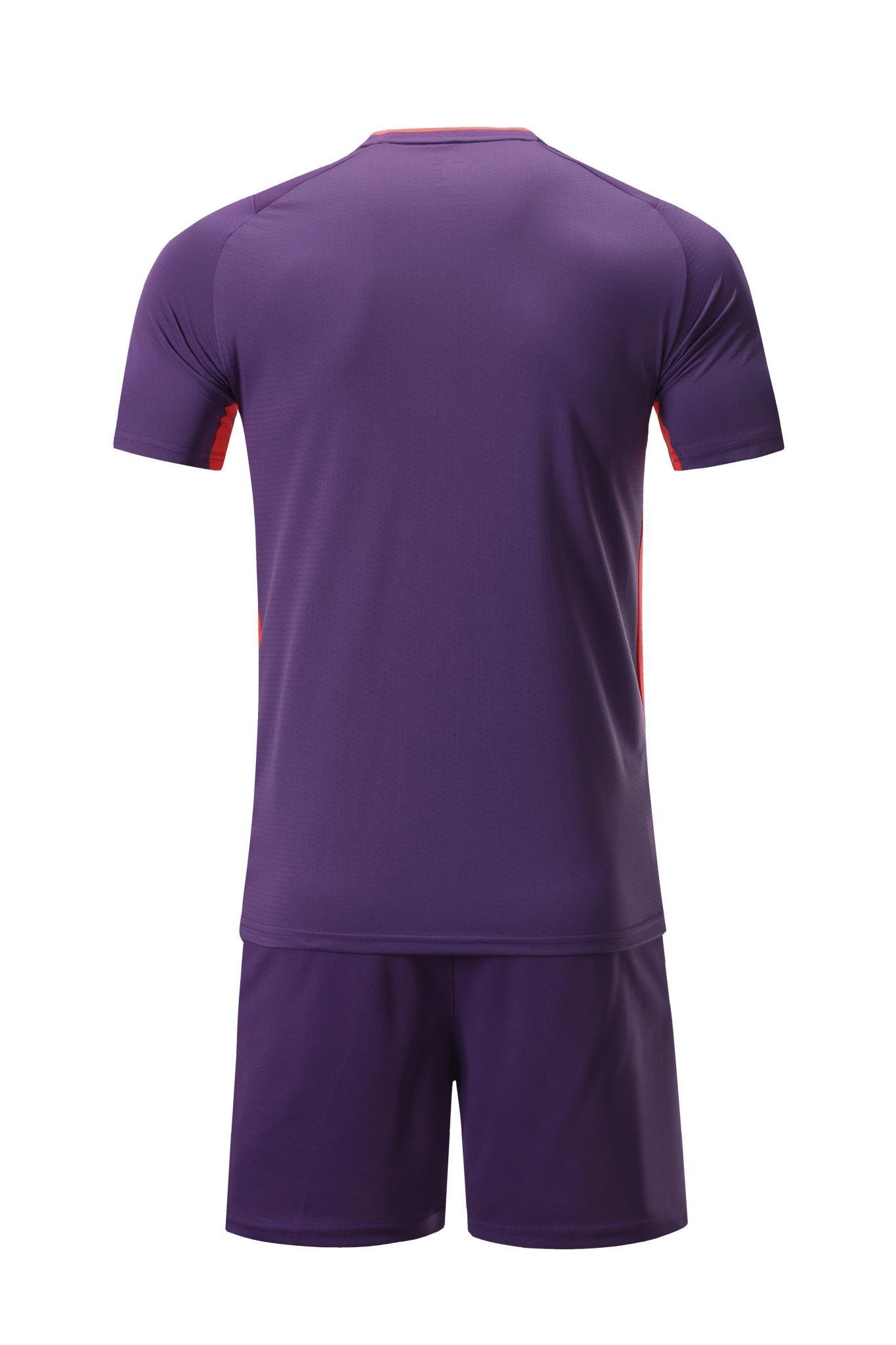 Футбольная форма Europaw 027 фиолетово-коралловая [M] фото товару