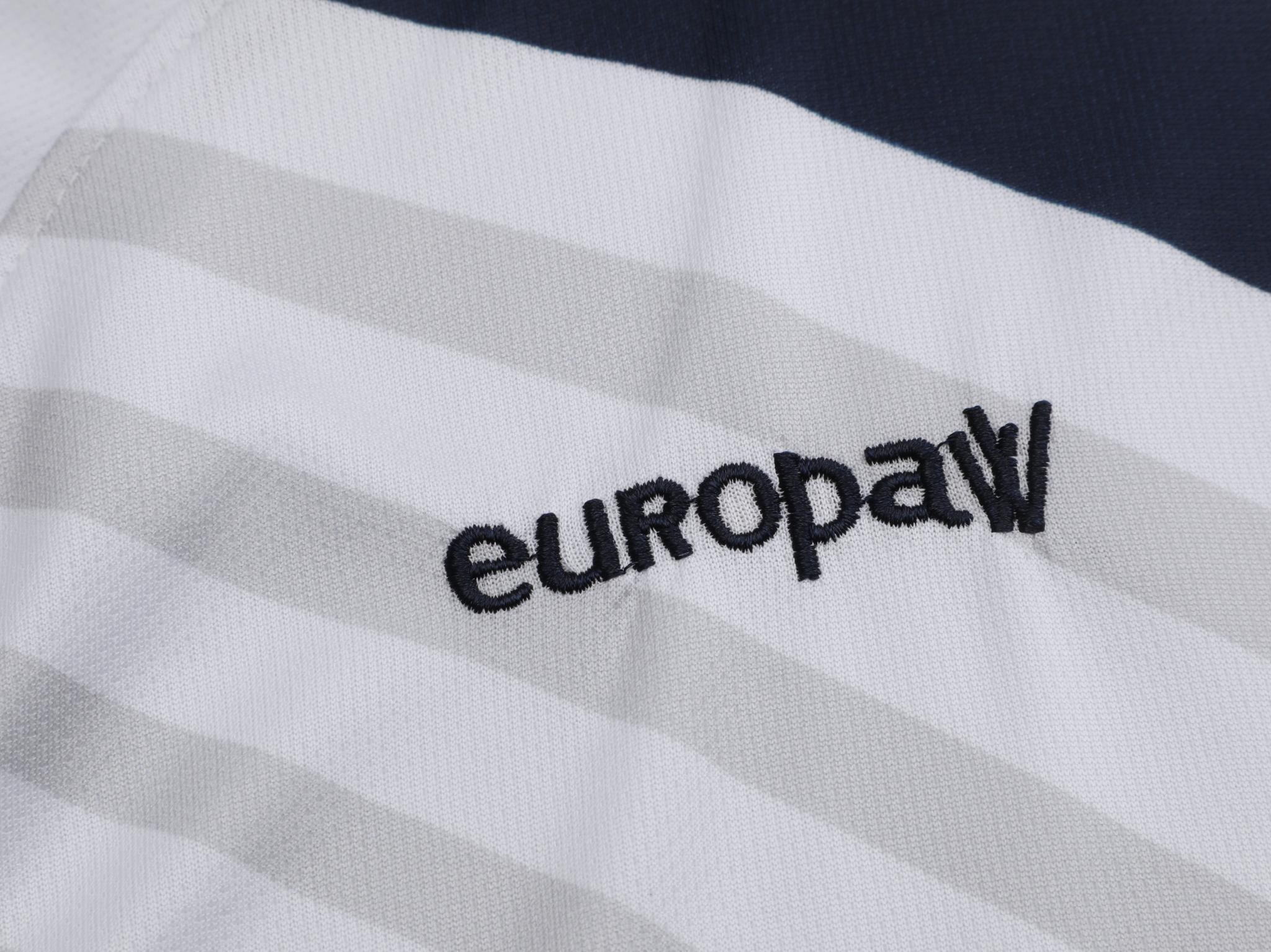 Футбольная форма Europaw 026 бело-т.синяя [L] фото товару