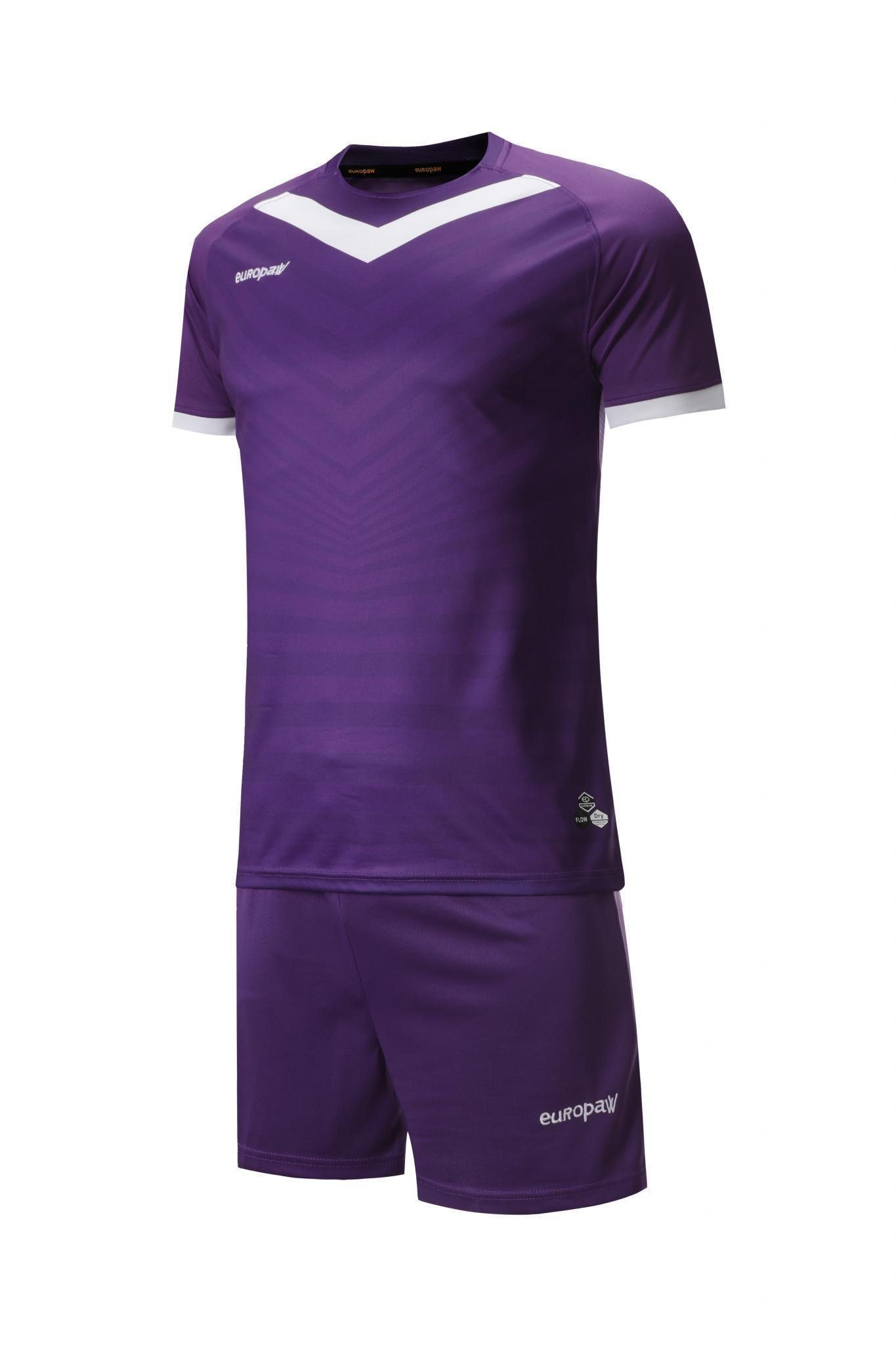 Футбольная форма детская (kid) Europaw 026 фиолетово-белая [XS] фото товару