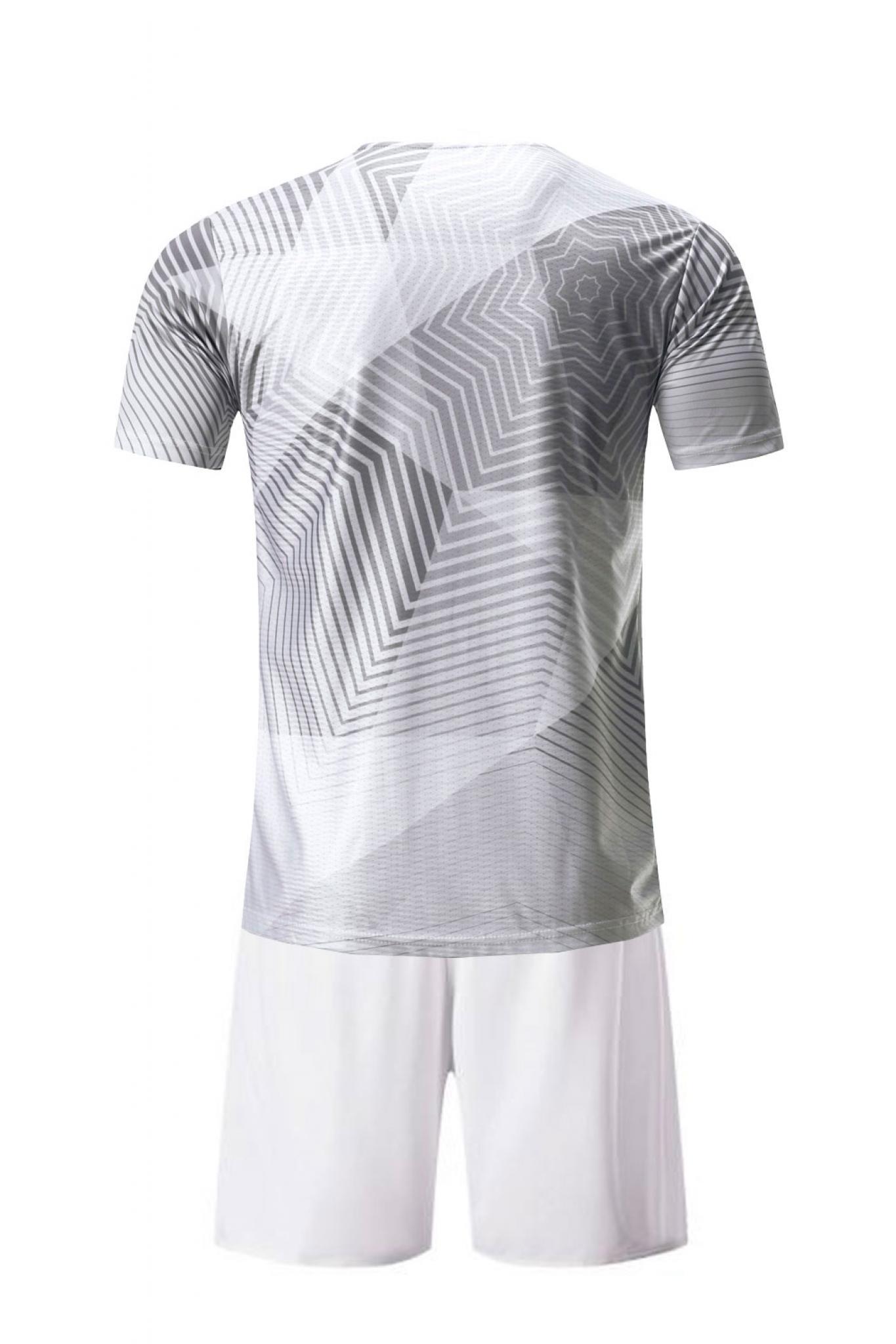 Футбольная форма Europaw 025 бело-серая [L] фото товара