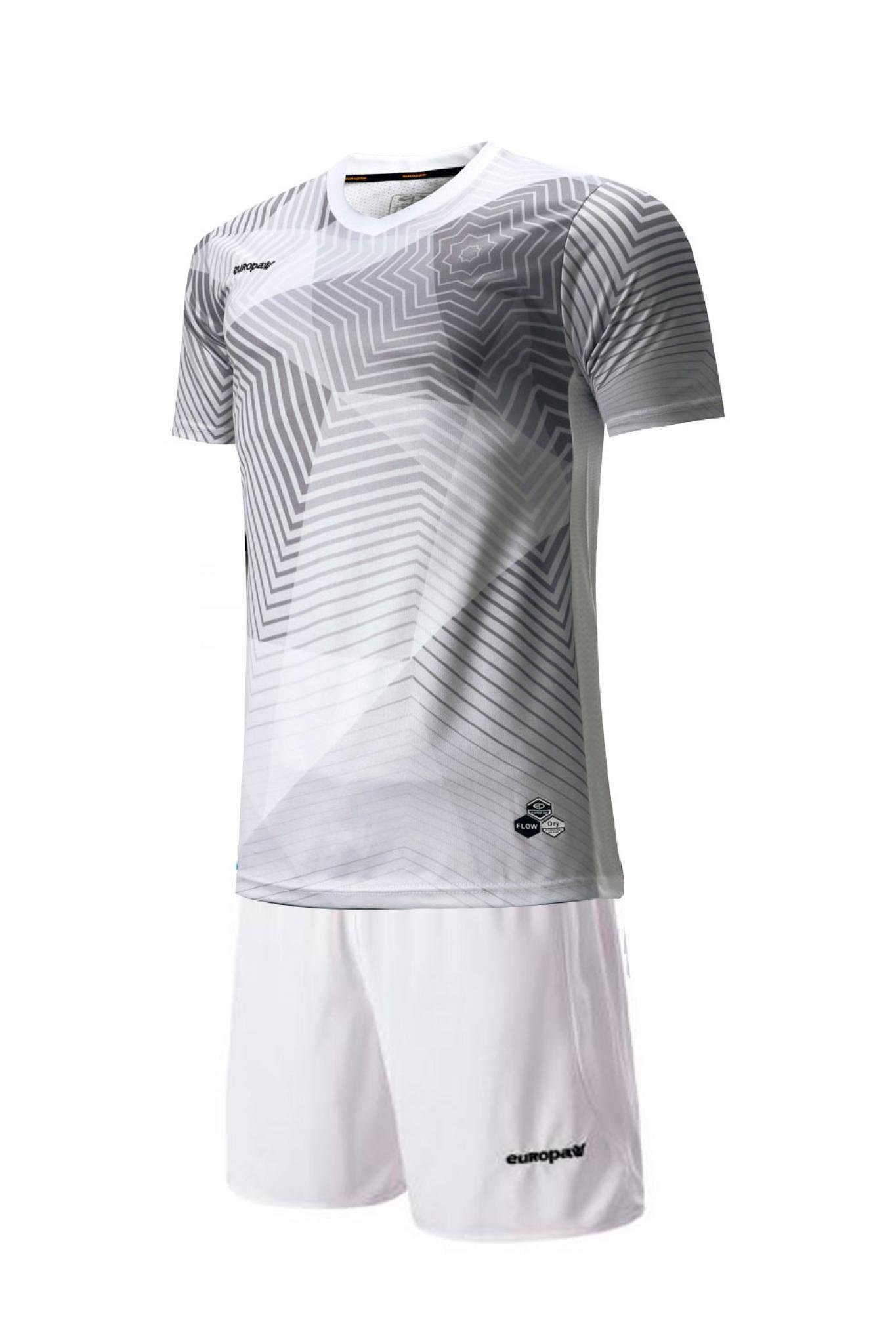 Футбольная форма Europaw 025 бело-серая [L] фото товара