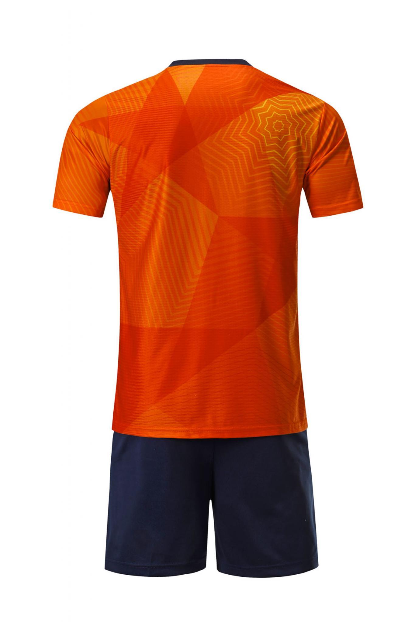 Футбольная форма Europaw 025 оранжево-т.синяя [L] фото товара