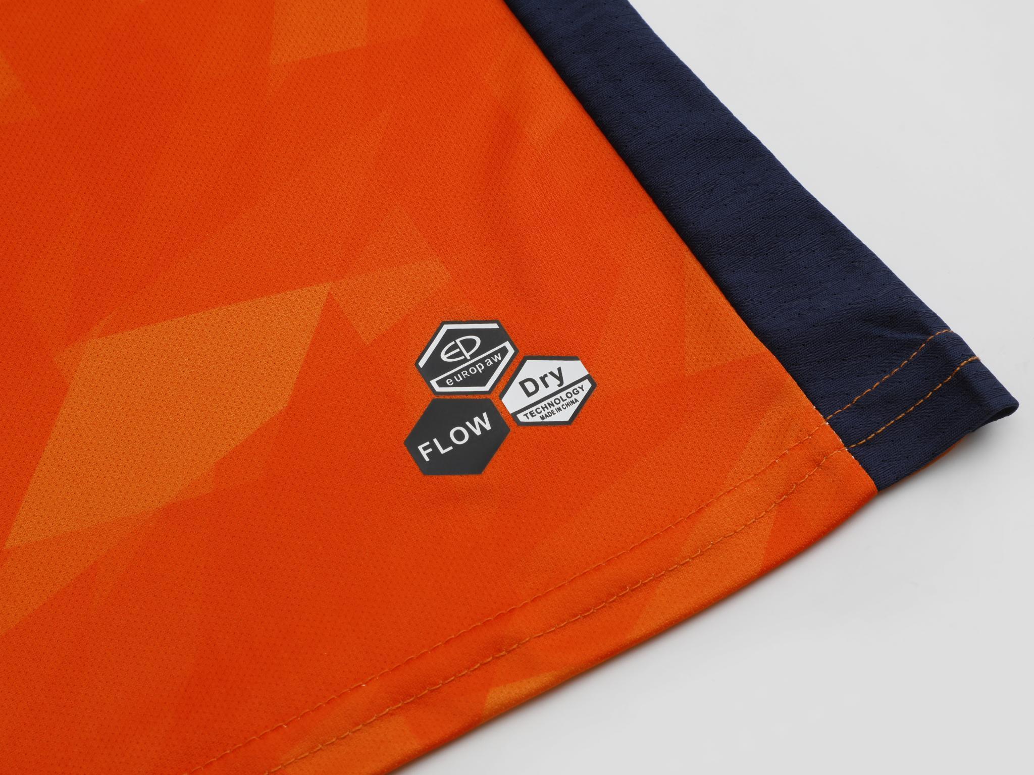 Футбольная форма Europaw 025 оранжево-т.синяя [L] фото товара