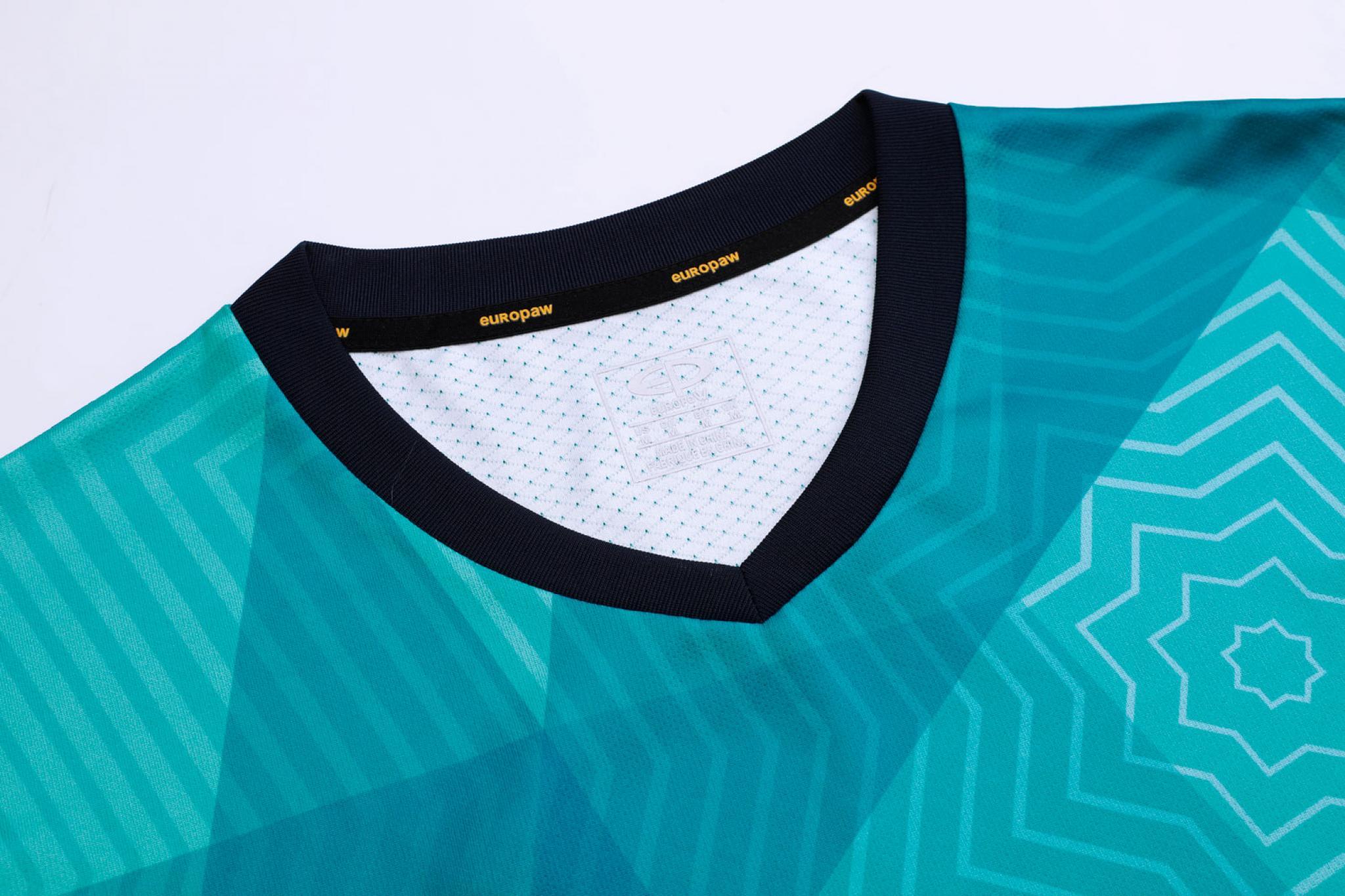 Футбольная форма Europaw 025 бирюзово-т.синяя [L] фото товара
