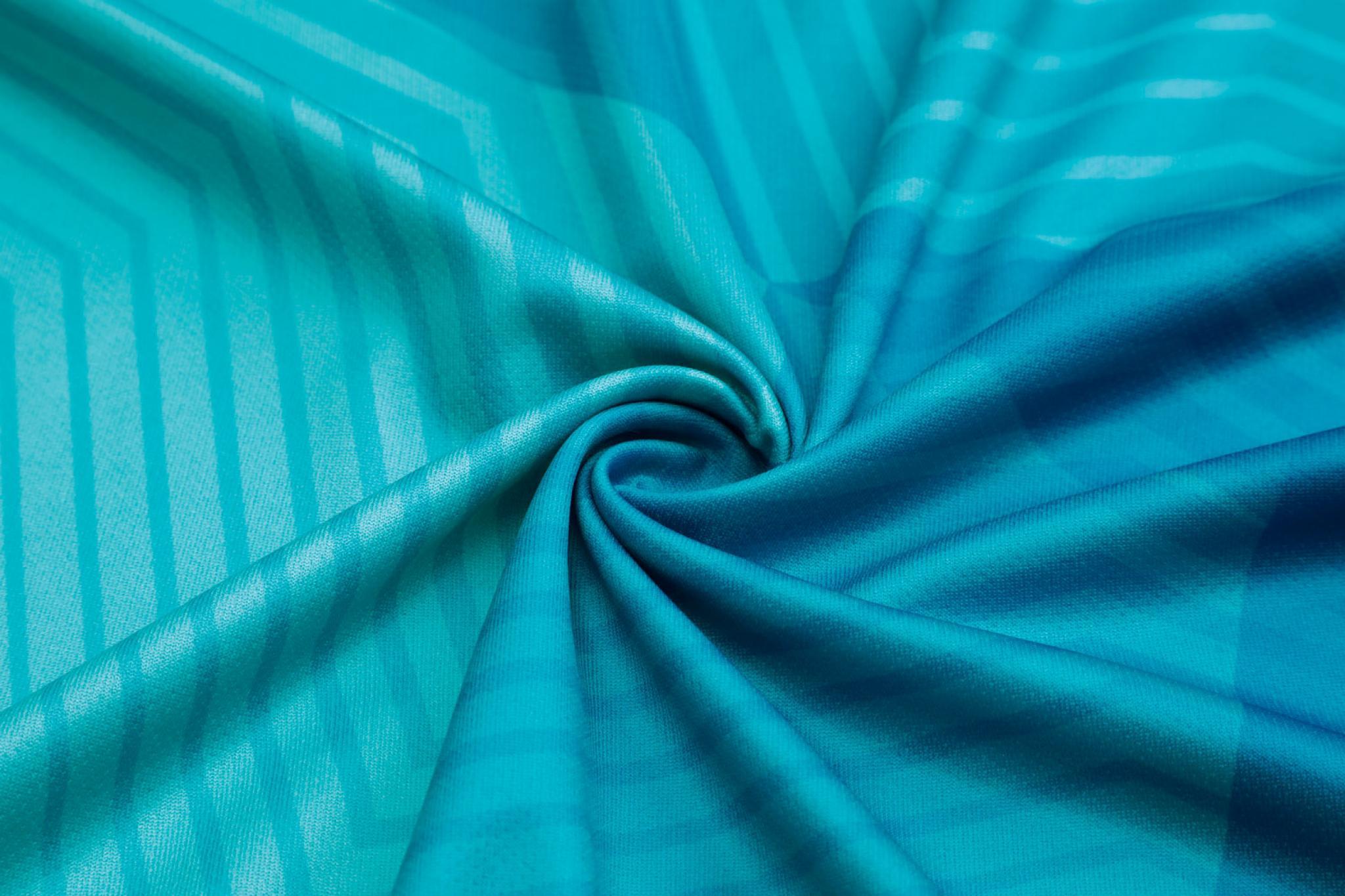 Футбольная форма Europaw 025 бирюзово-т.синяя [XL] фото товару