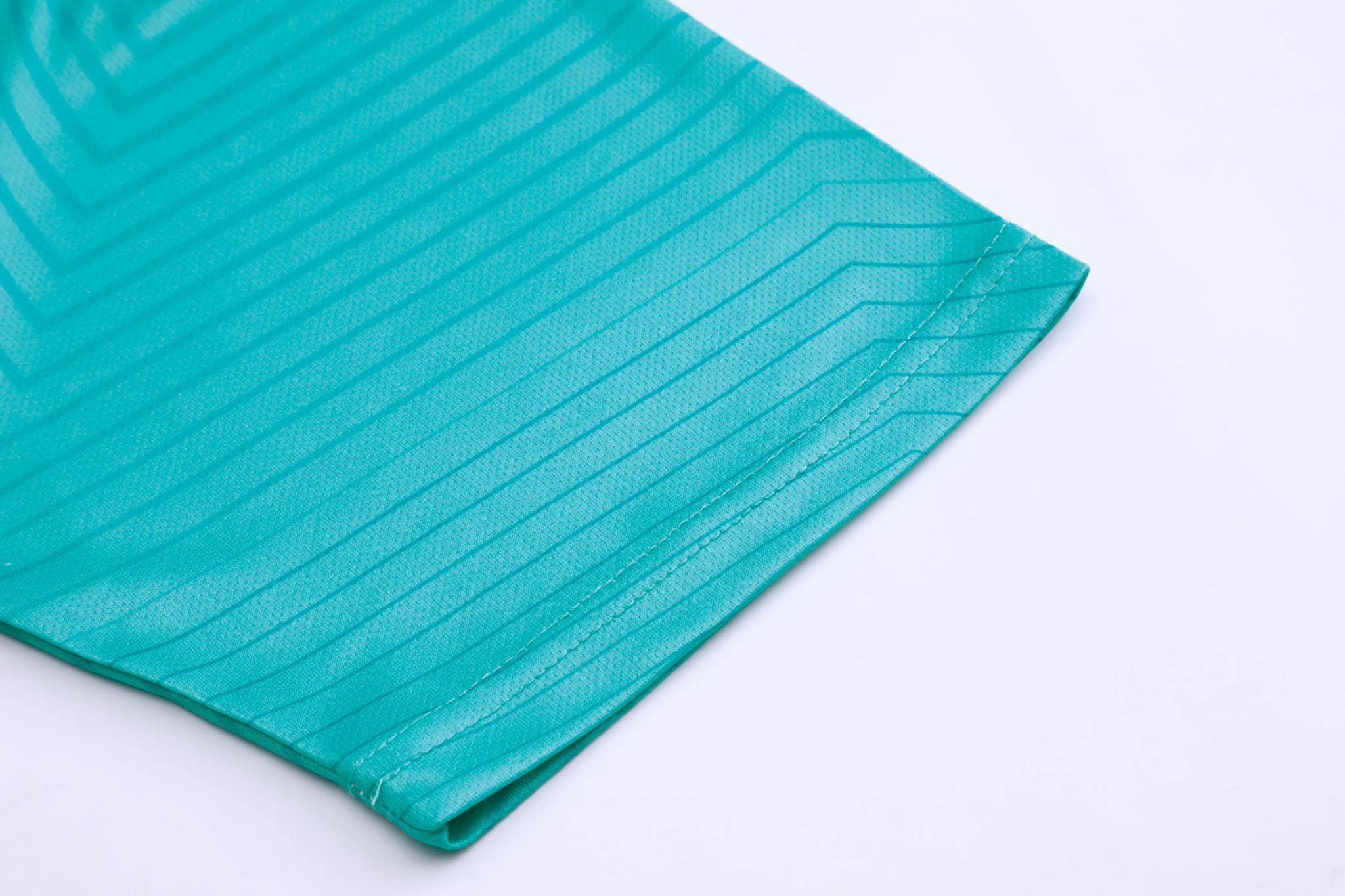 Футбольная форма Europaw 025 бирюзово-т.синяя [XL] фото товару