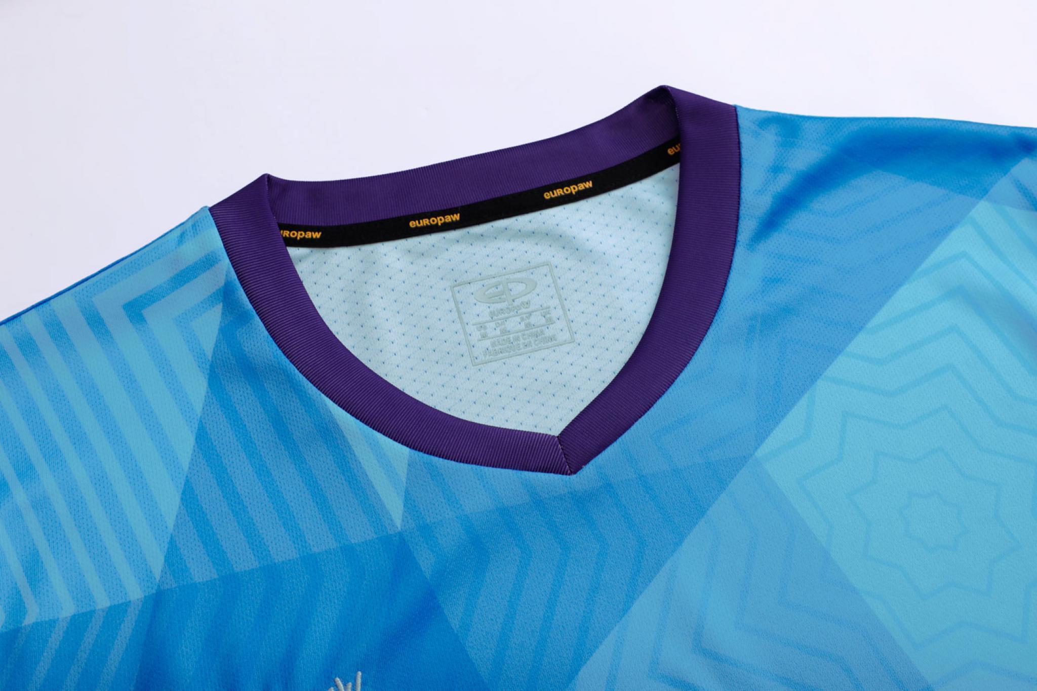 Футбольная форма Europaw 025 голубо-белая [M] фото товара